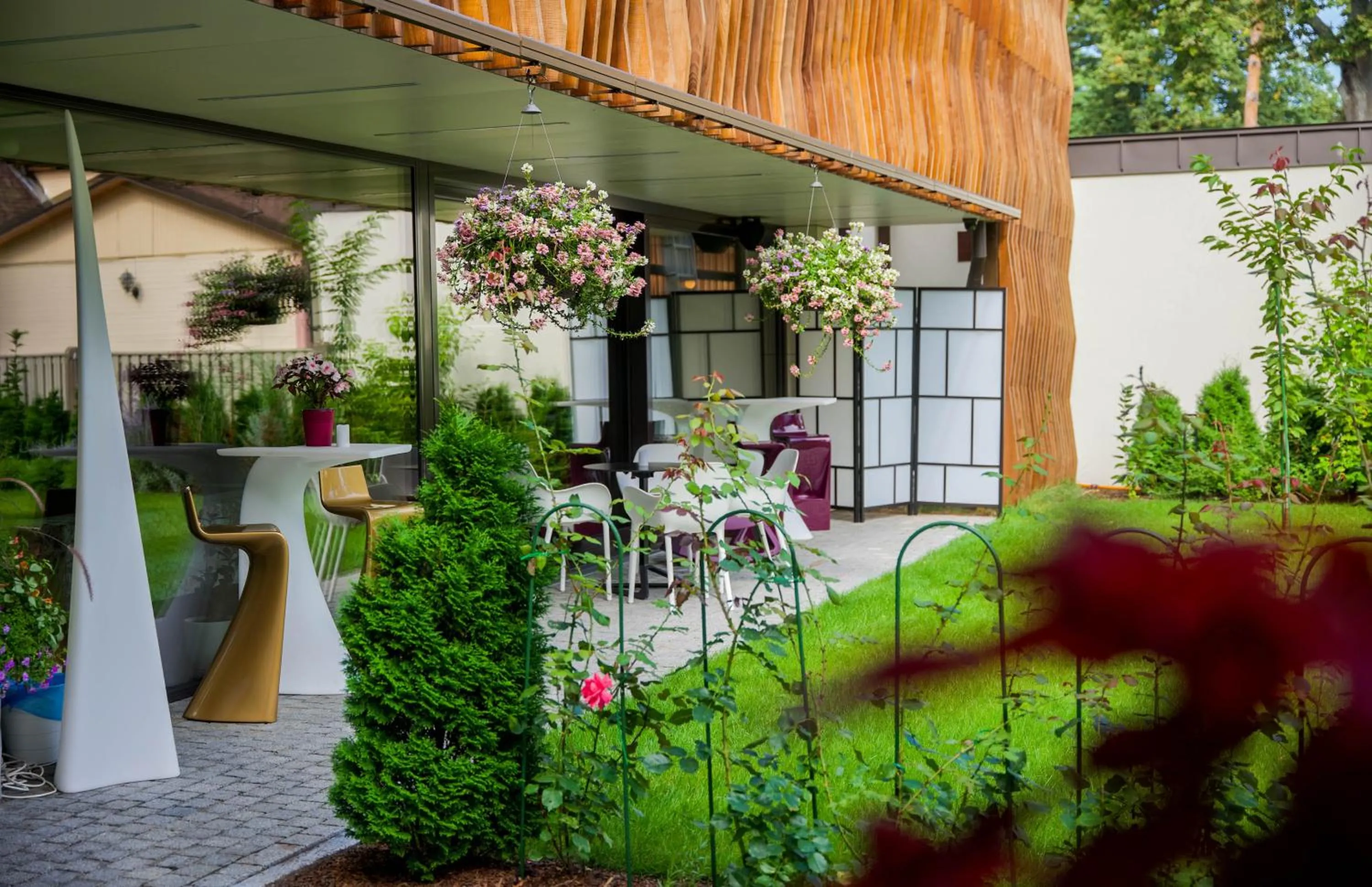 Garden in Villa Lettonia