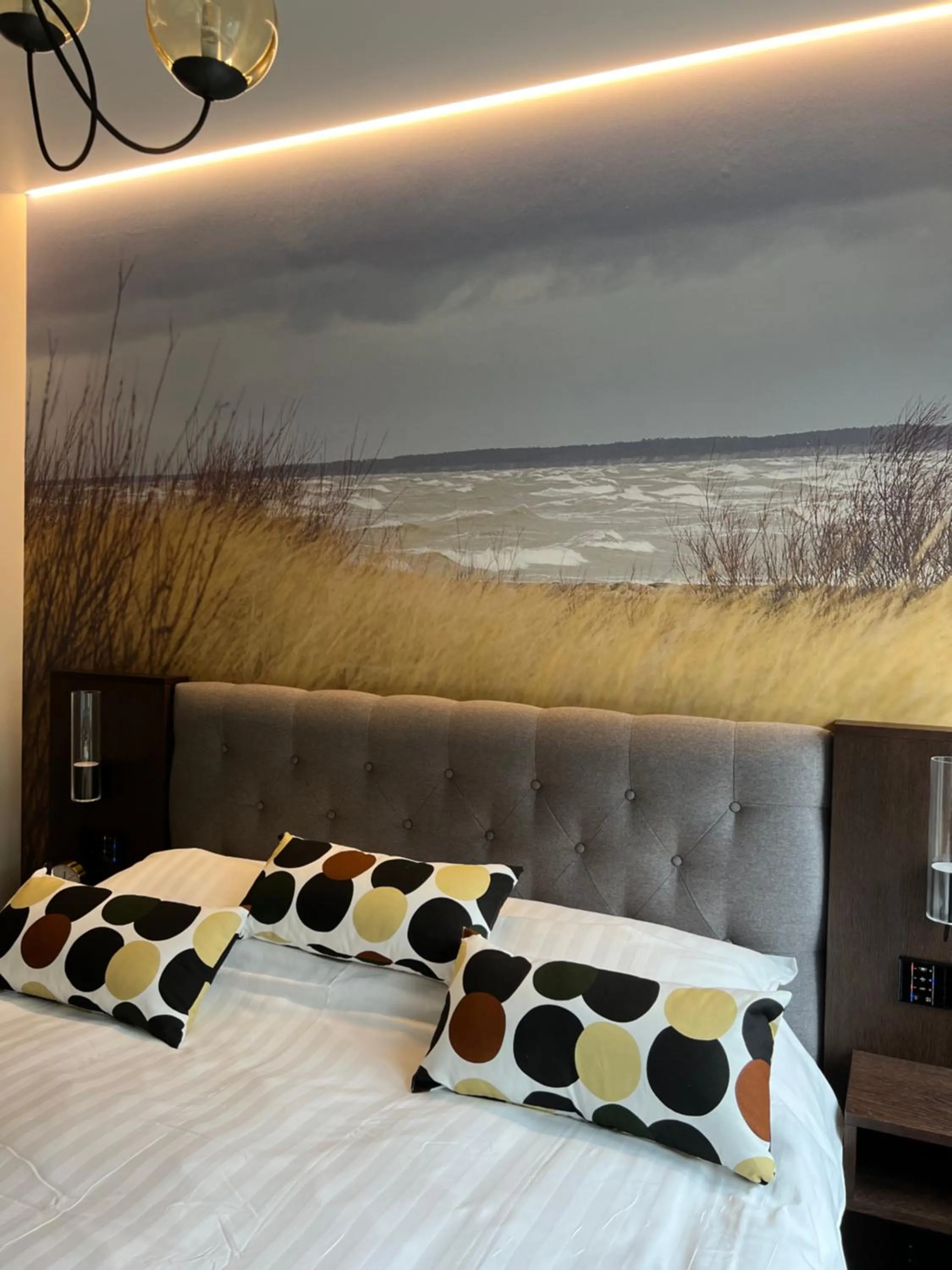 Bed in Villa Lettonia