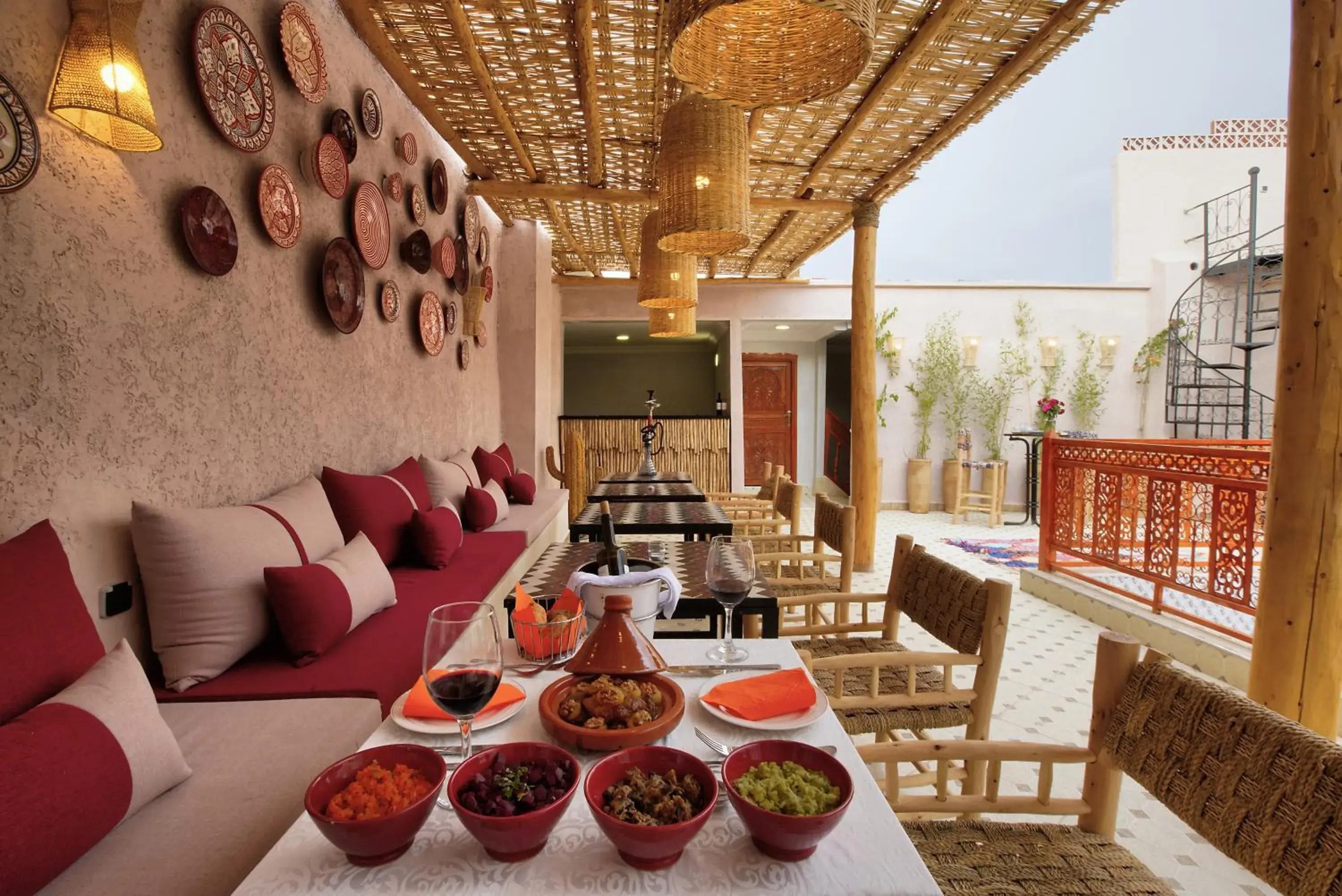 Lounge or bar in Riad Arabkech Lounge or bar in Riad Arabkech