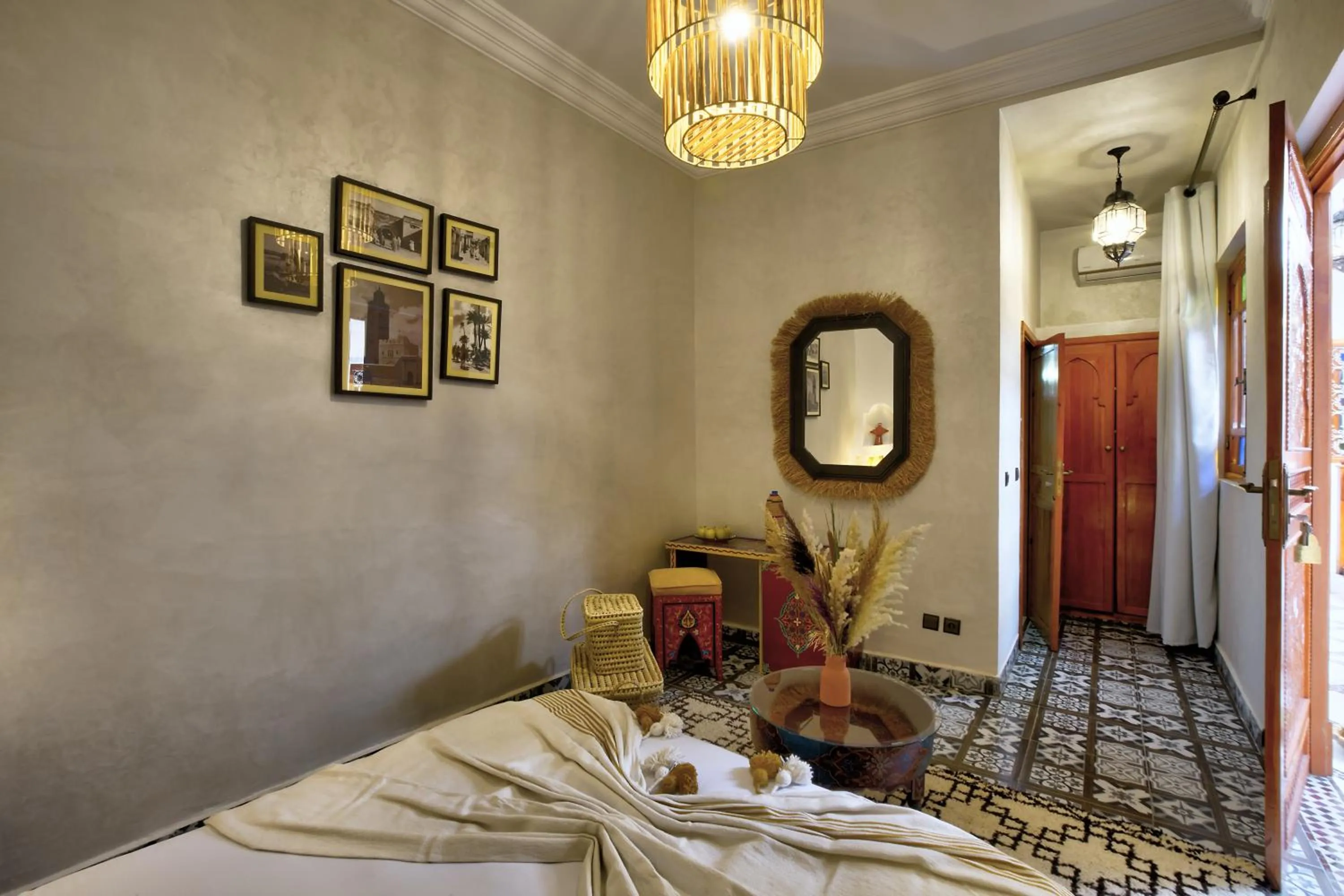 Bed in Riad Arabkech