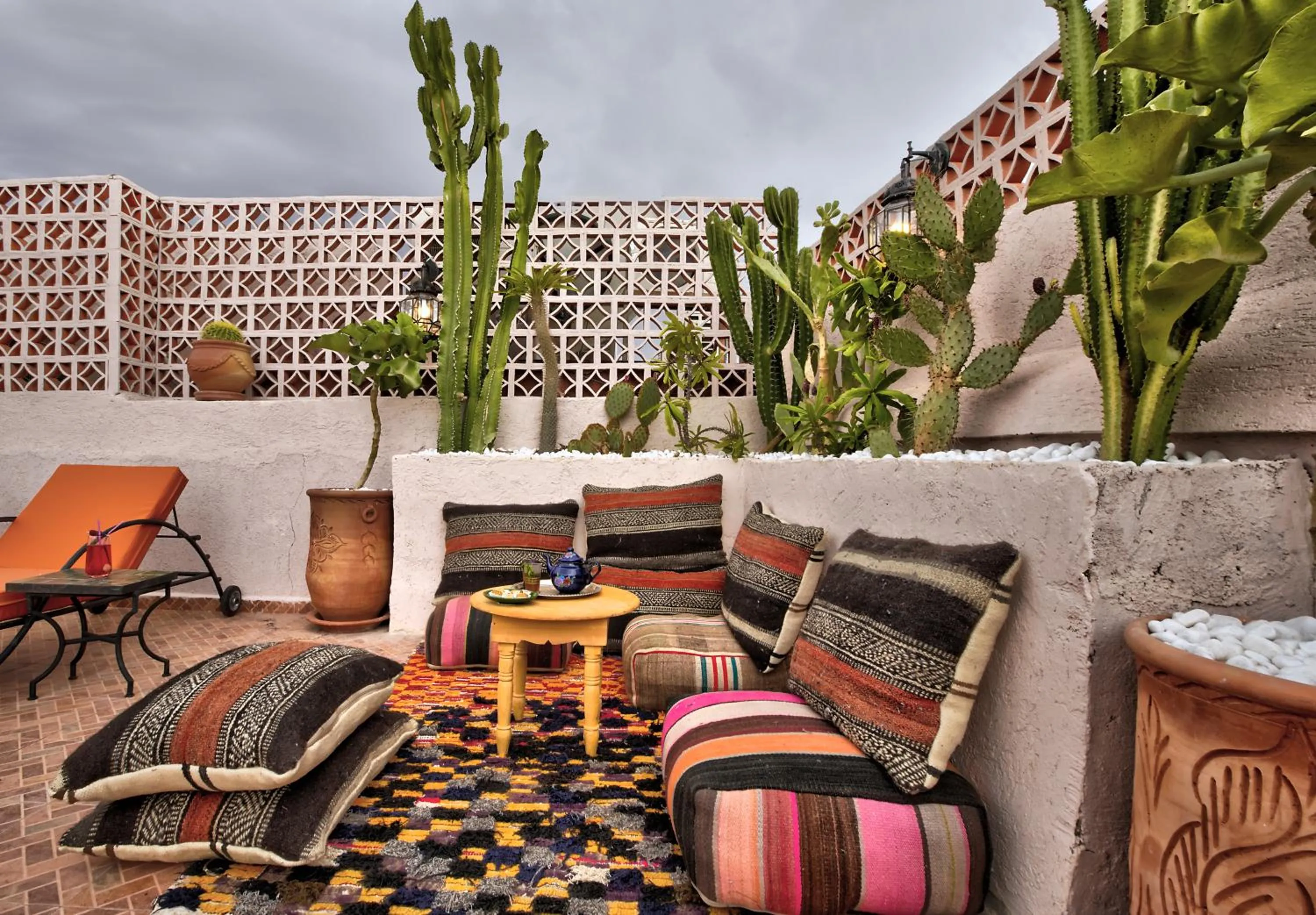 Lounge or bar in Riad Arabkech