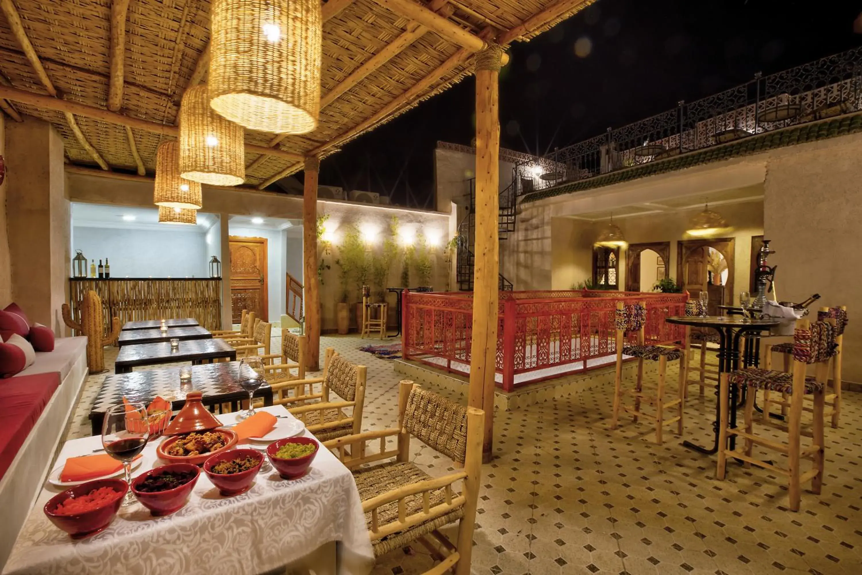 Restaurant/places to eat in Riad Arabkech Restaurant/places to eat in Riad Arabkech