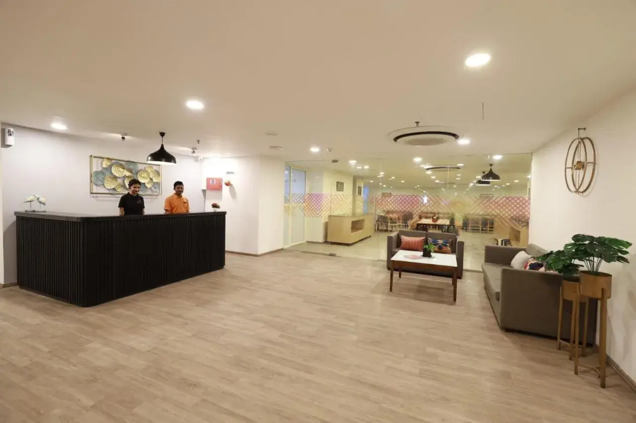 Lobby or reception in Ginger Ahmedabad RTO Circle Lobby or reception in Ginger Ahmedabad RTO Circle