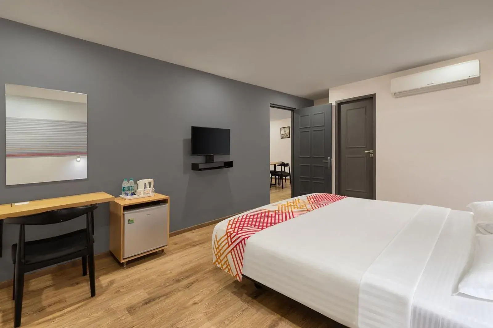 Bedroom, Bed in Ginger Ahmedabad RTO Circle Bedroom, Bed in Ginger Ahmedabad RTO Circle