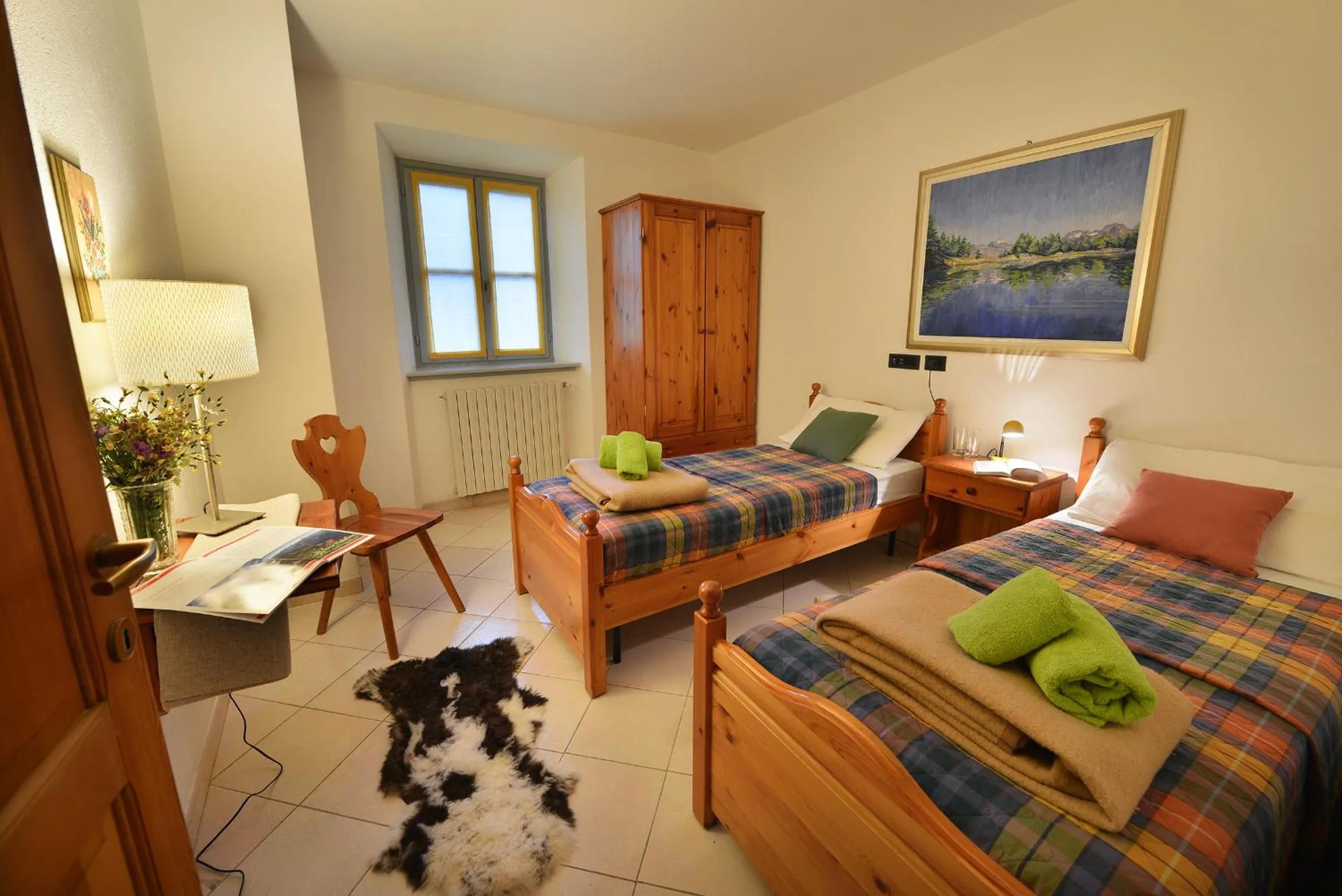 Bed in Albergo Casa Alpina San Luigi