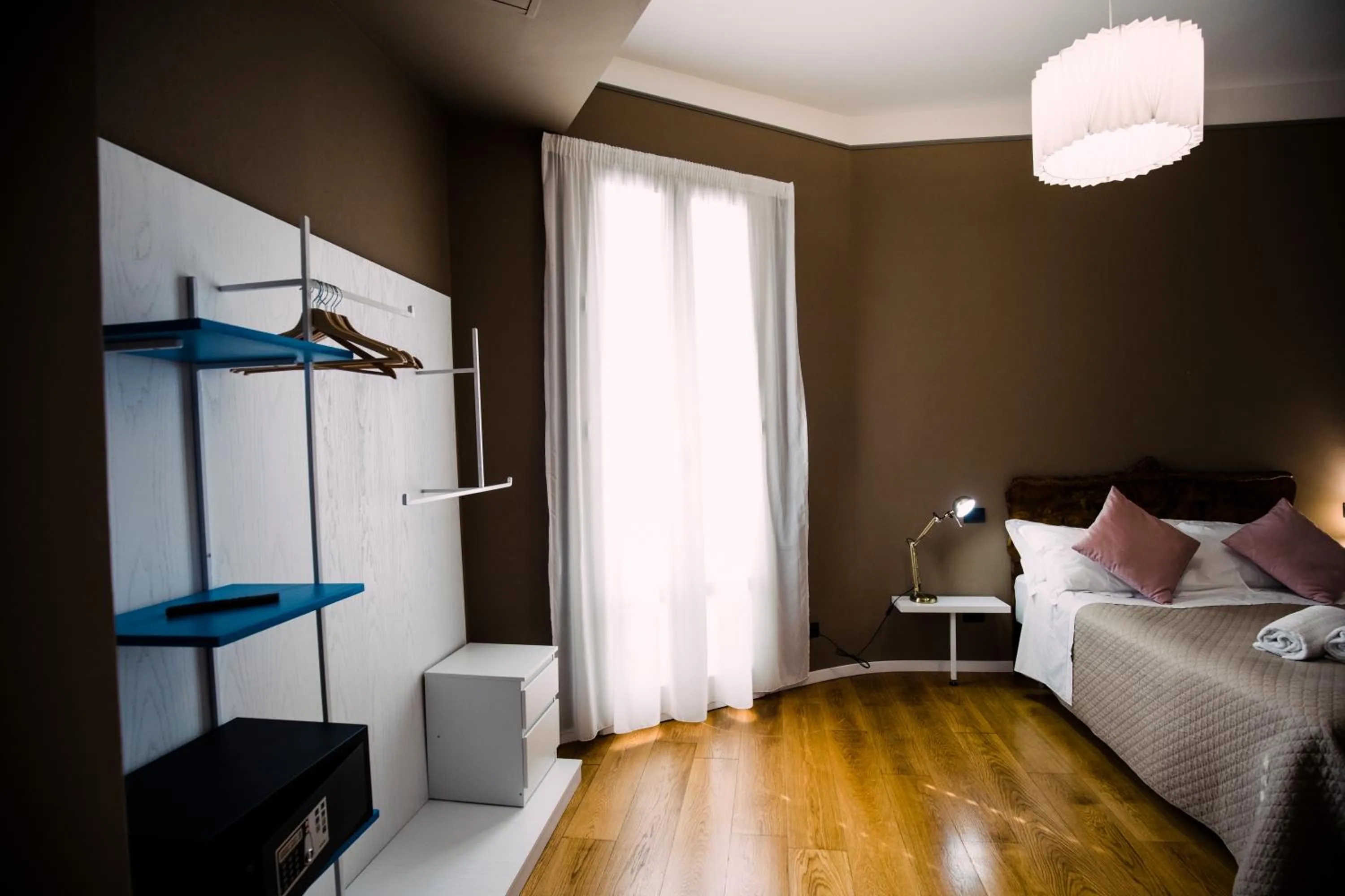 Bedroom, Bed in Villa Calipso