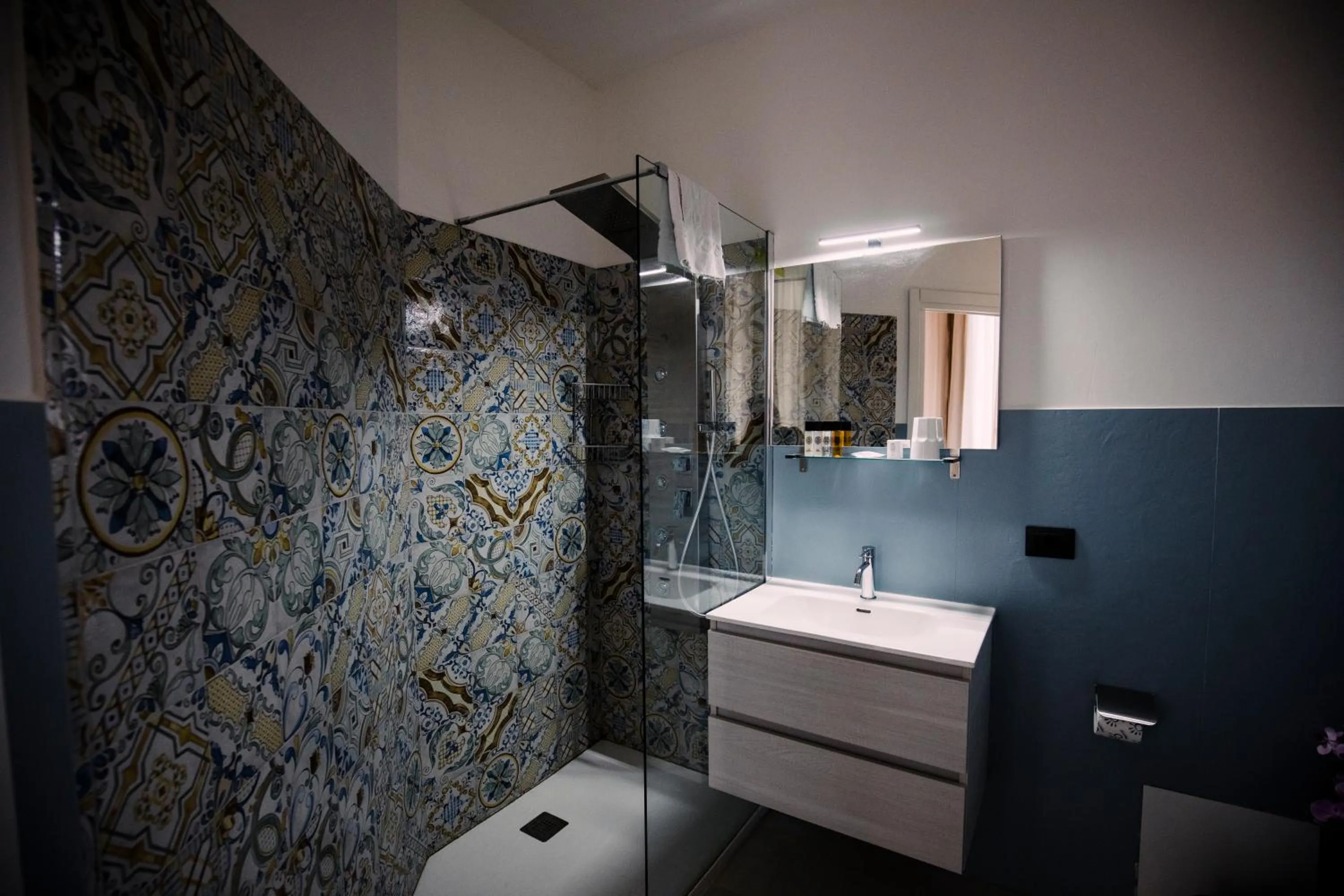 Bathroom in Villa Calipso