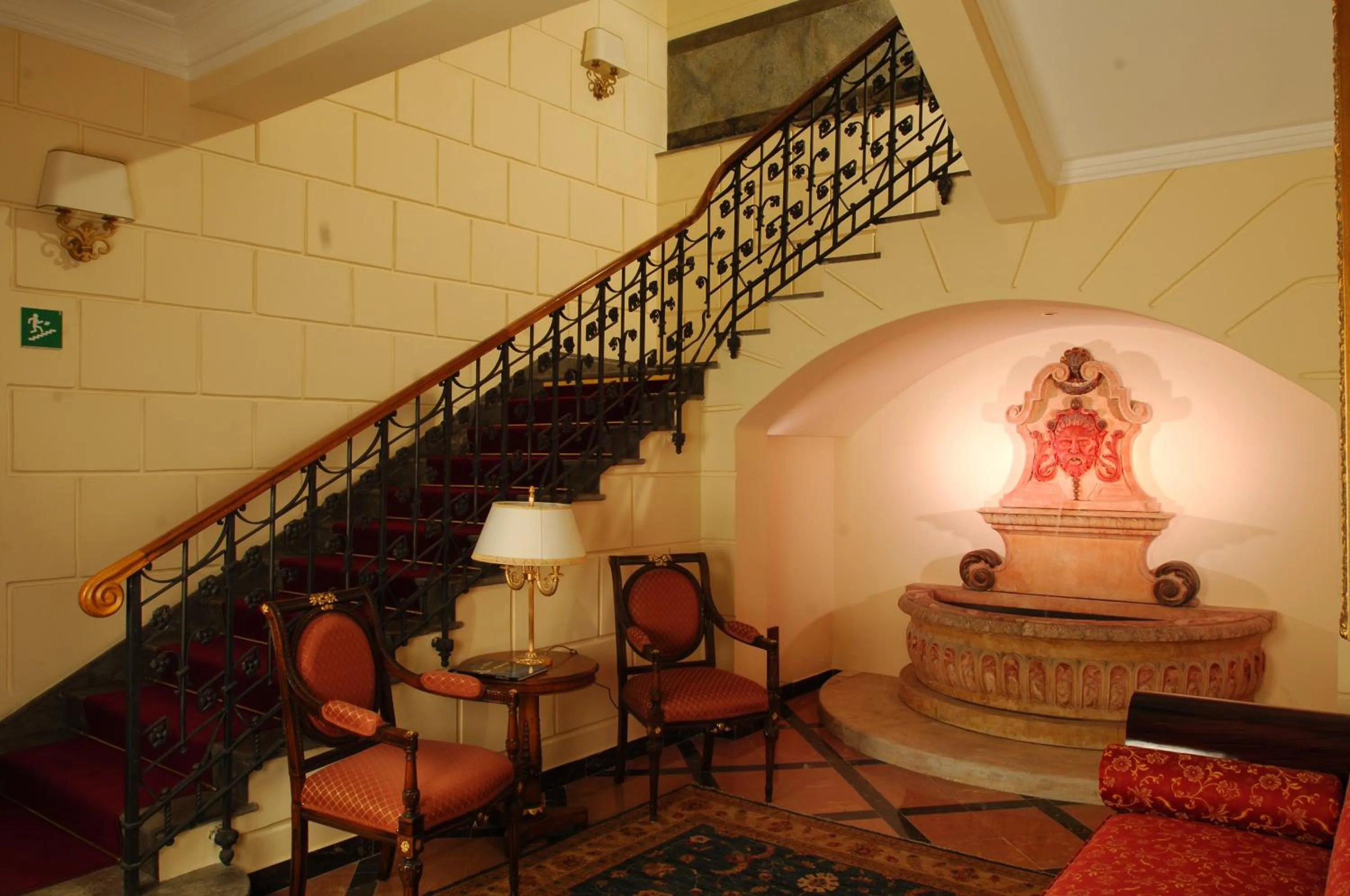 Decorative detail in Grand Hotel Wagner