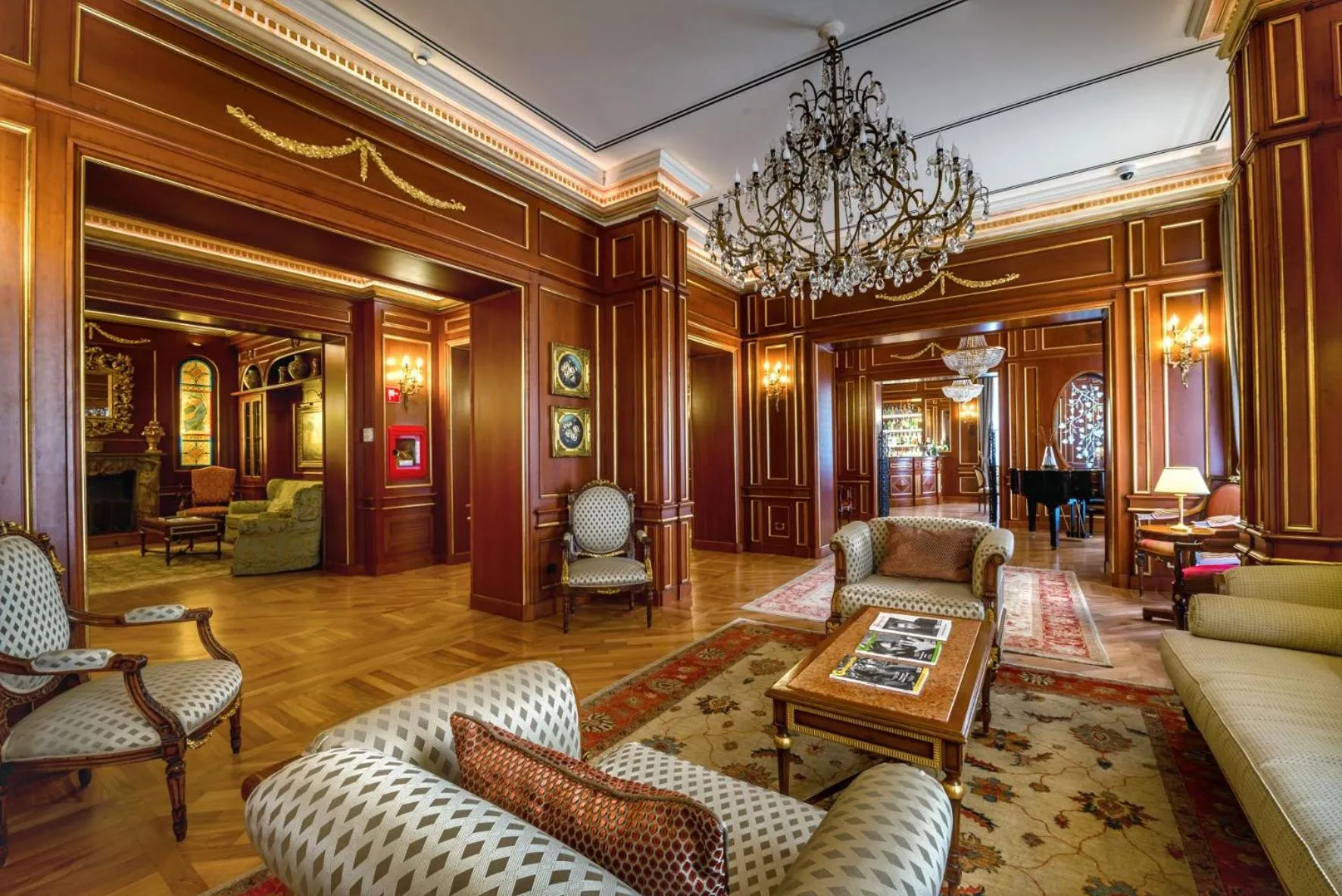 Lobby or reception in Grand Hotel Wagner