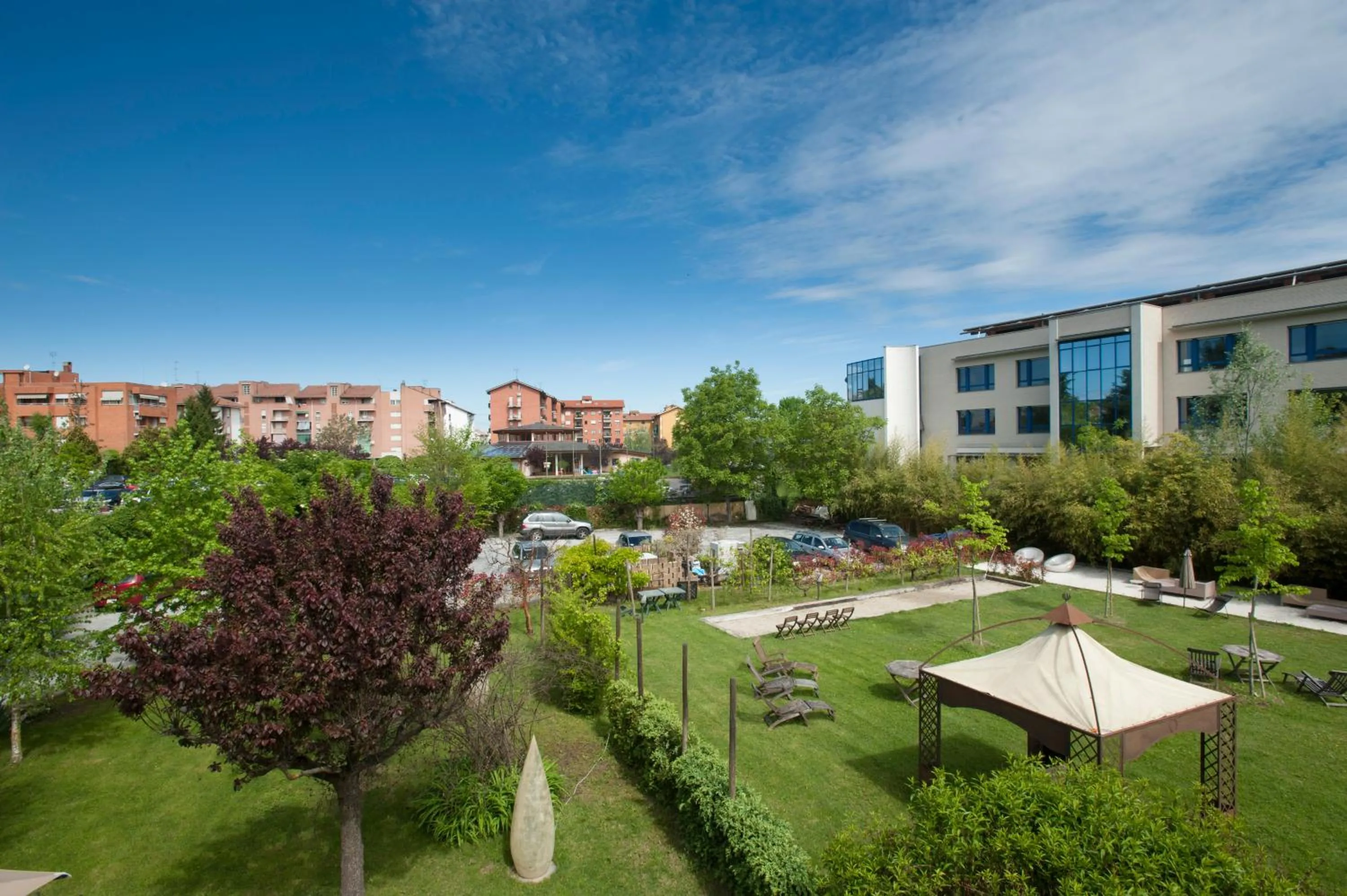 Garden in Hotel Langhe