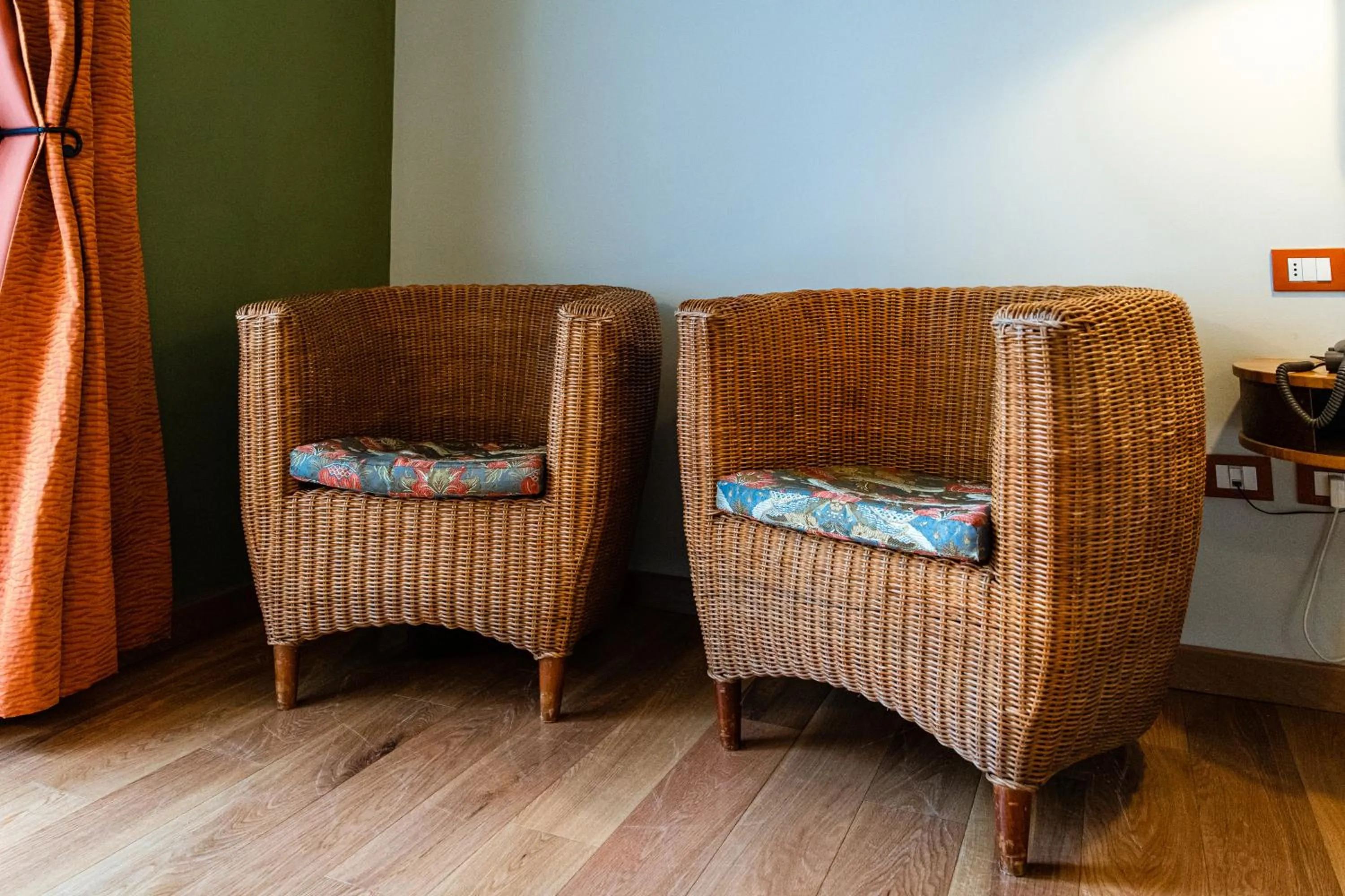 Decorative detail, Bed in Hotel Langhe