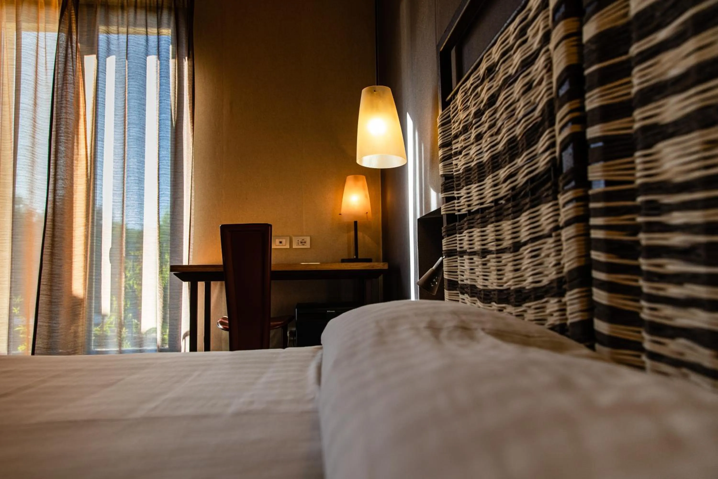 Bed in Hotel Langhe
