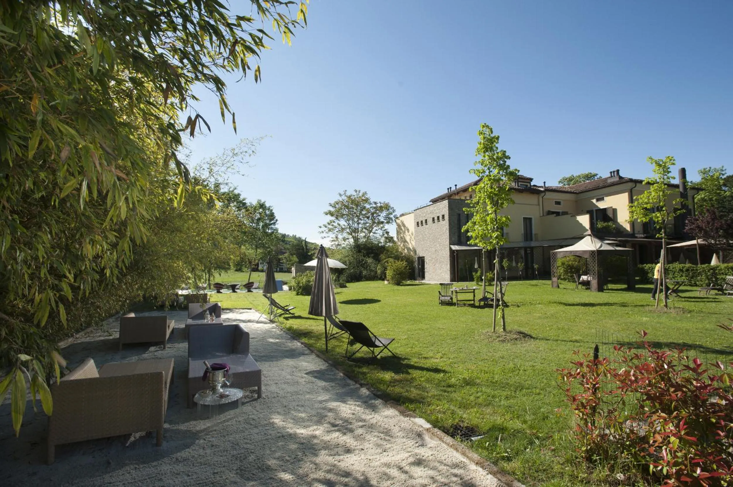 Garden in Hotel Langhe