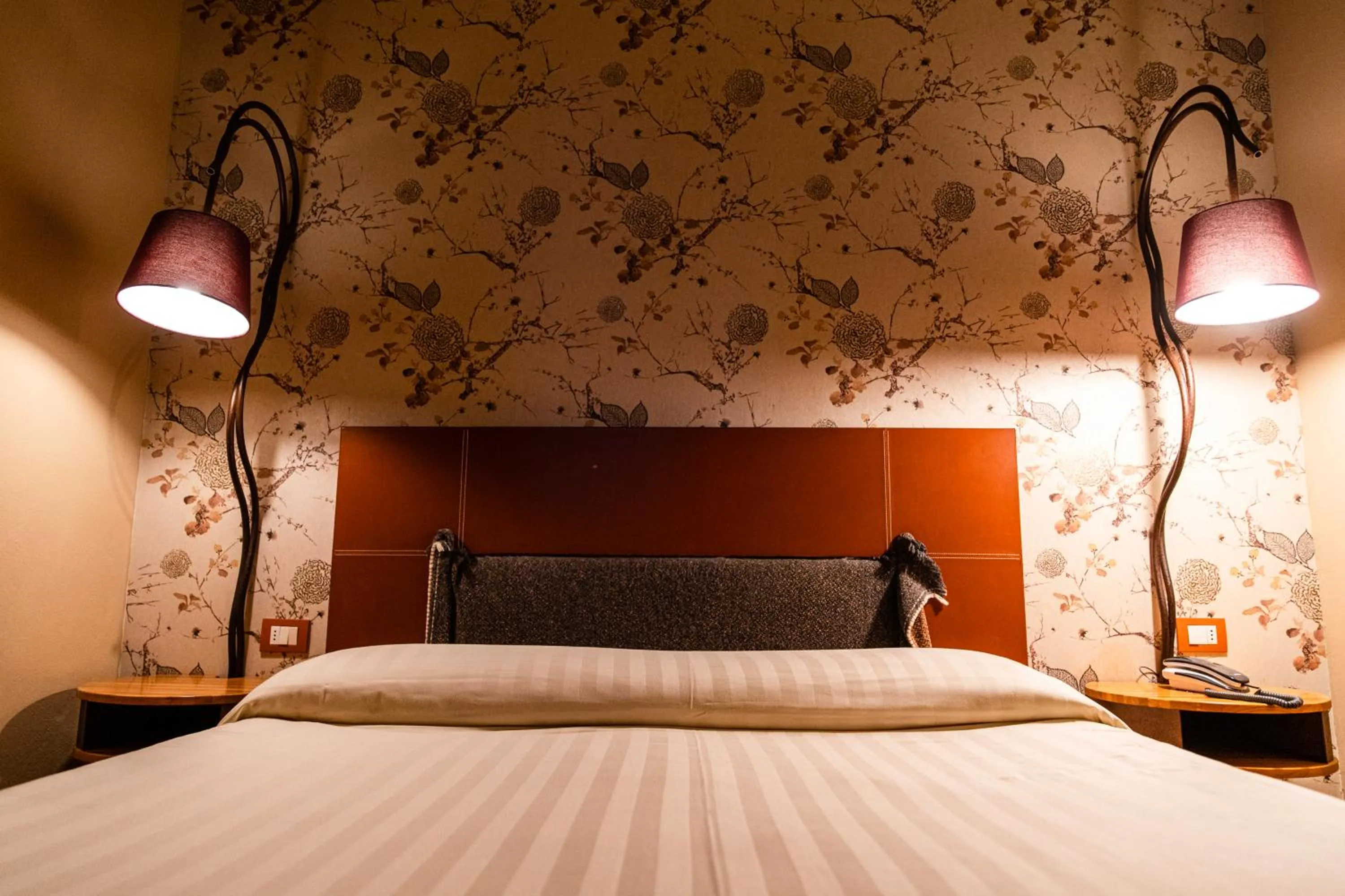 Bed in Hotel Langhe