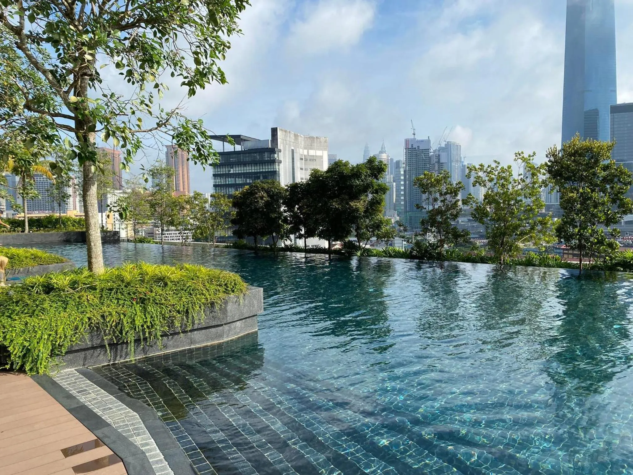Swimming pool in Infini Suites@ Continew Residence KL