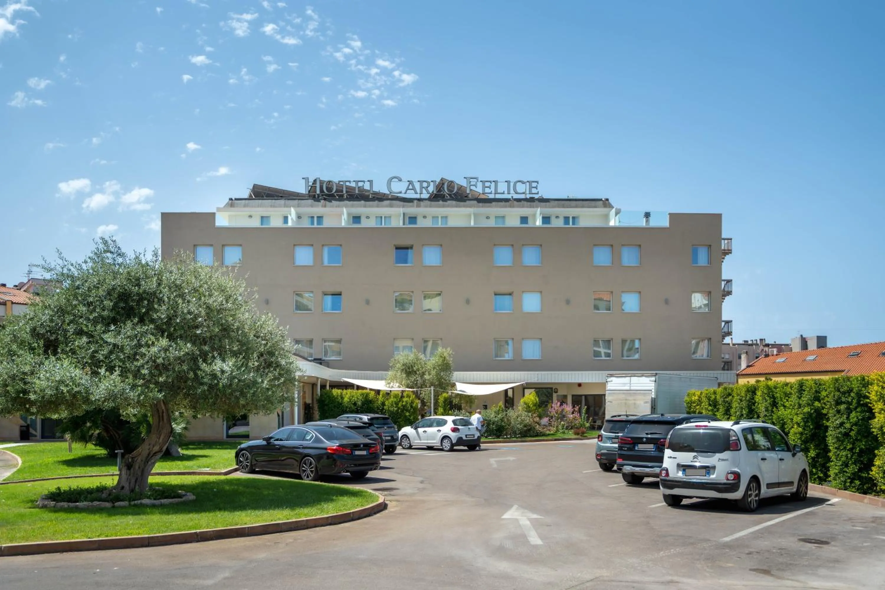 Property building in Hotel Carlo Felice Sassari