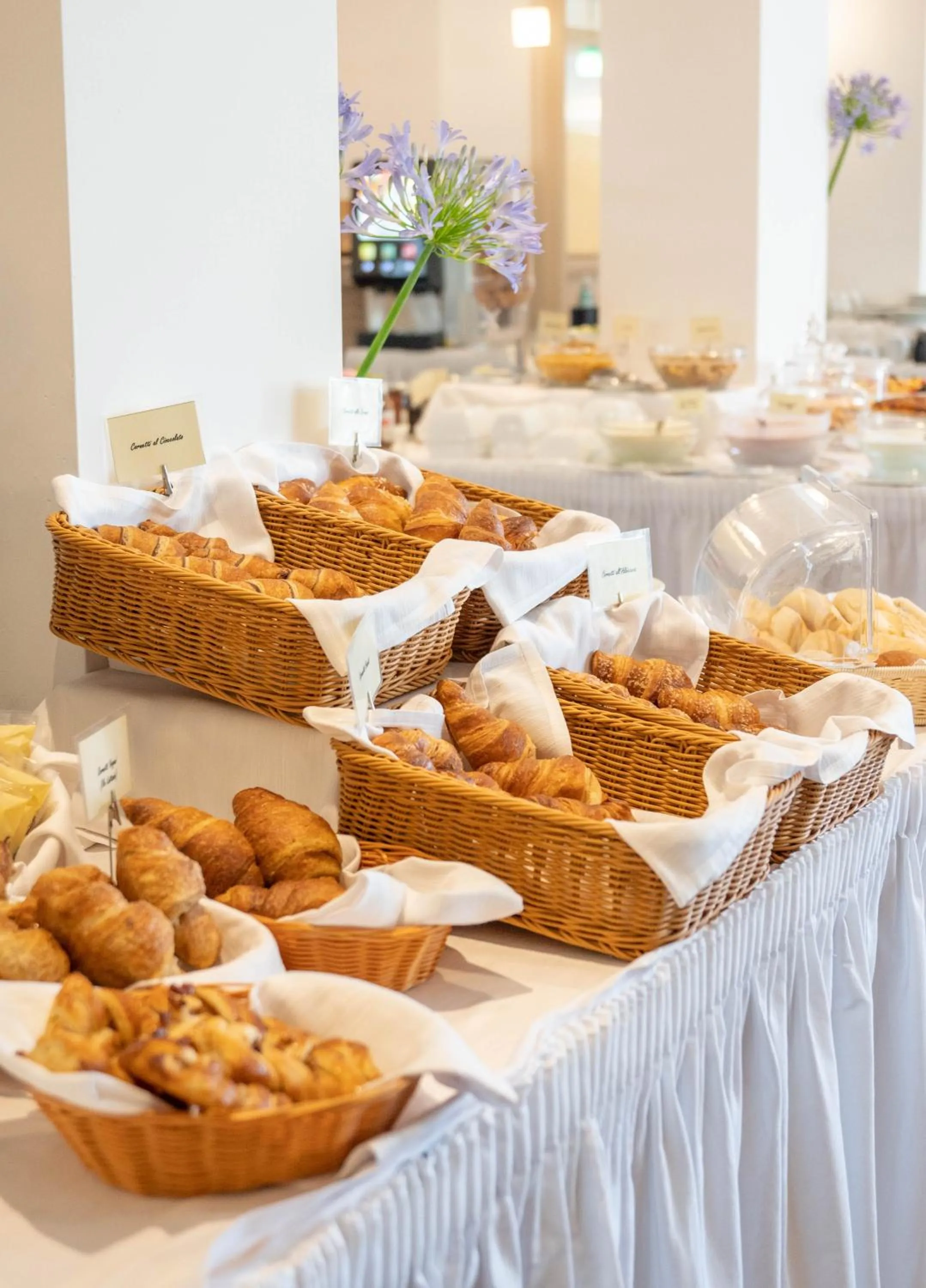 Breakfast in Hotel Carlo Felice Sassari