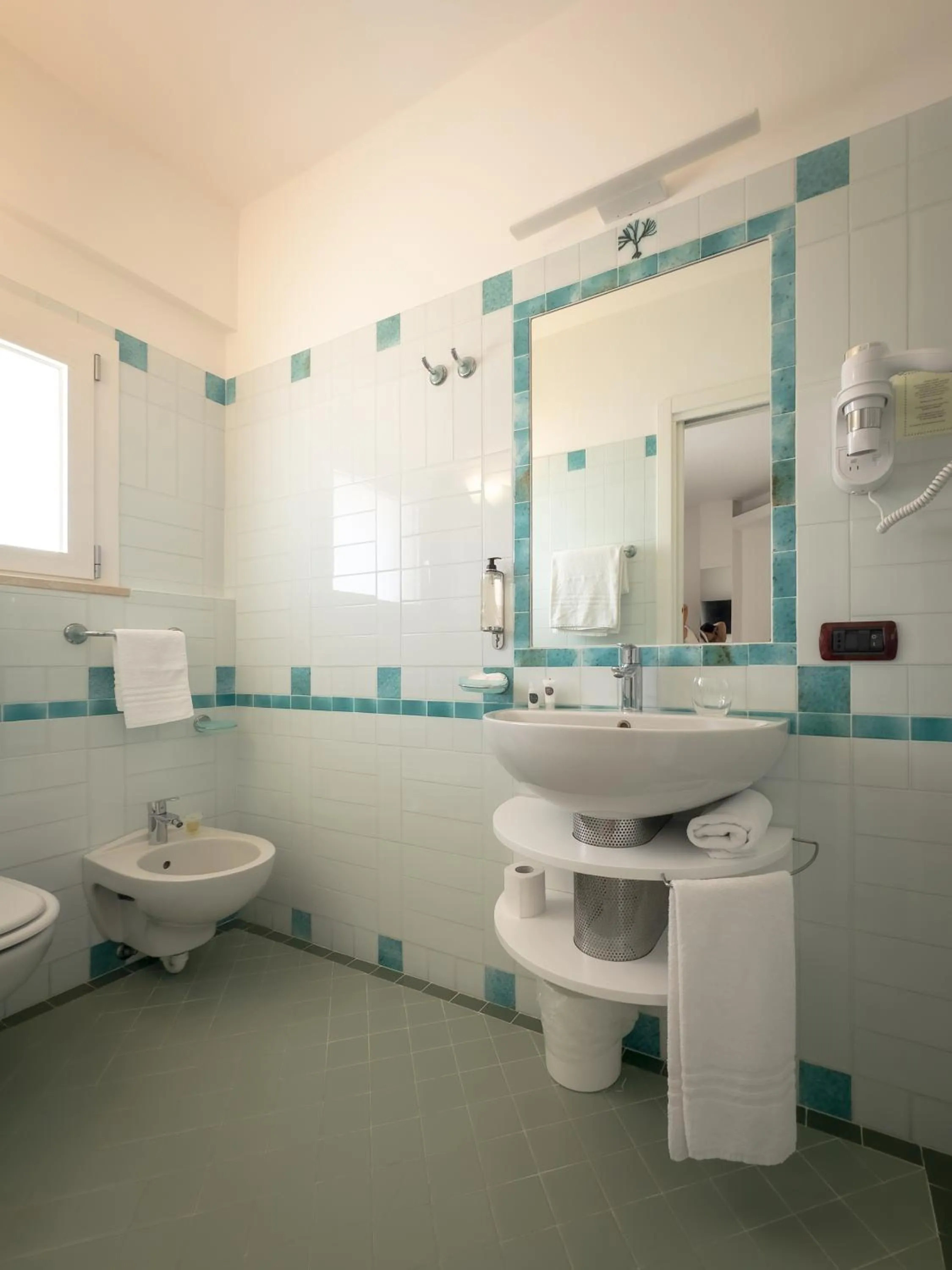 Bathroom in Hotel Carlo Felice Sassari