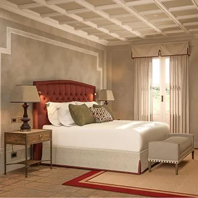 Bed in Relais Sant'Uffizio Wellness & Spa