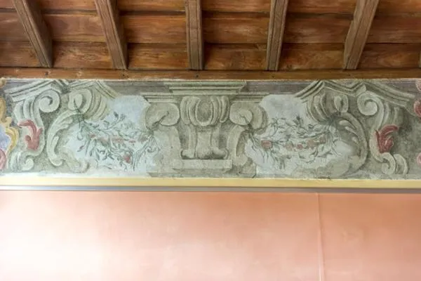 Decorative detail in B&B Saluzzo Paesana 1718