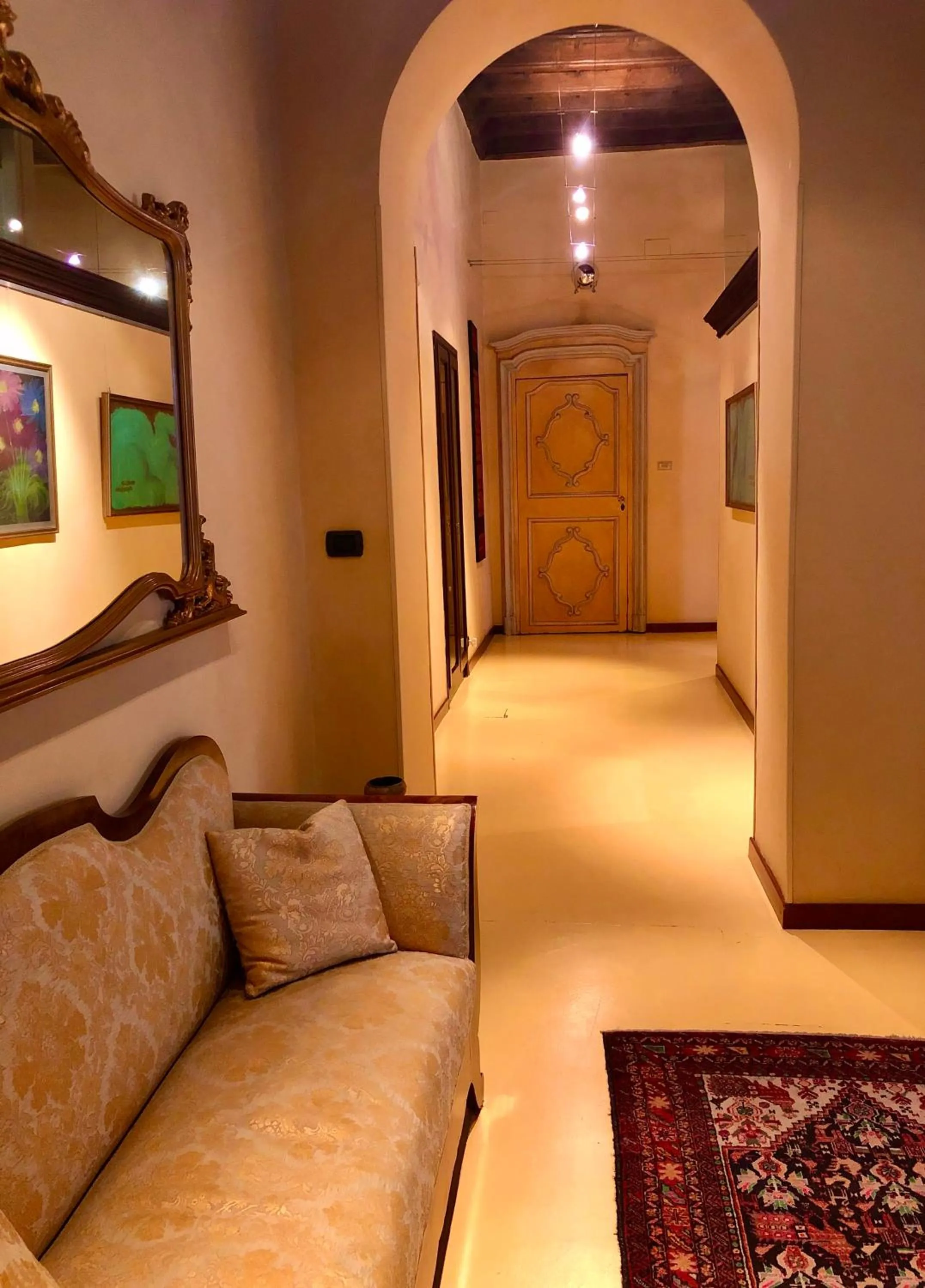 Lobby or reception in B&B Saluzzo Paesana 1718