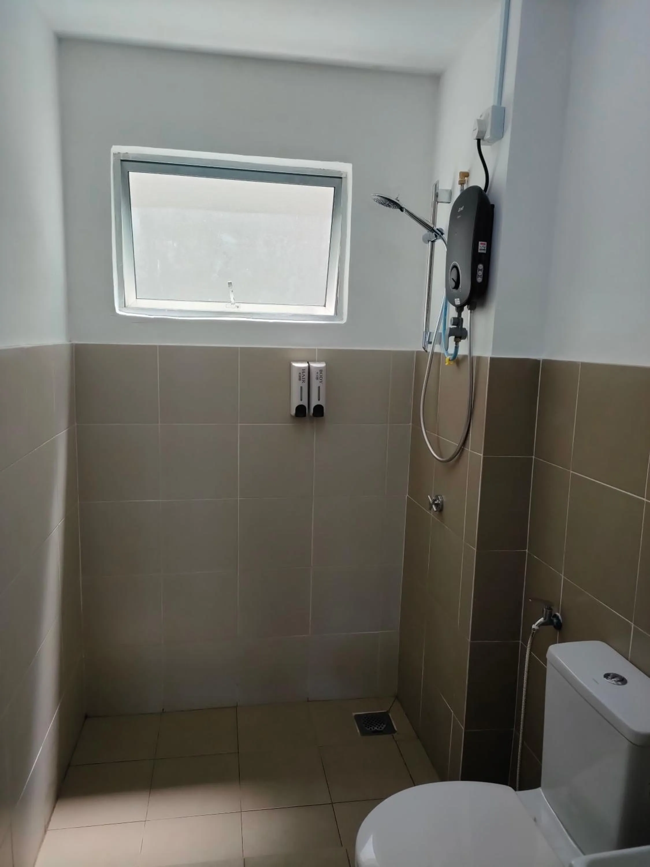Shower in Sutra Damai Seaview