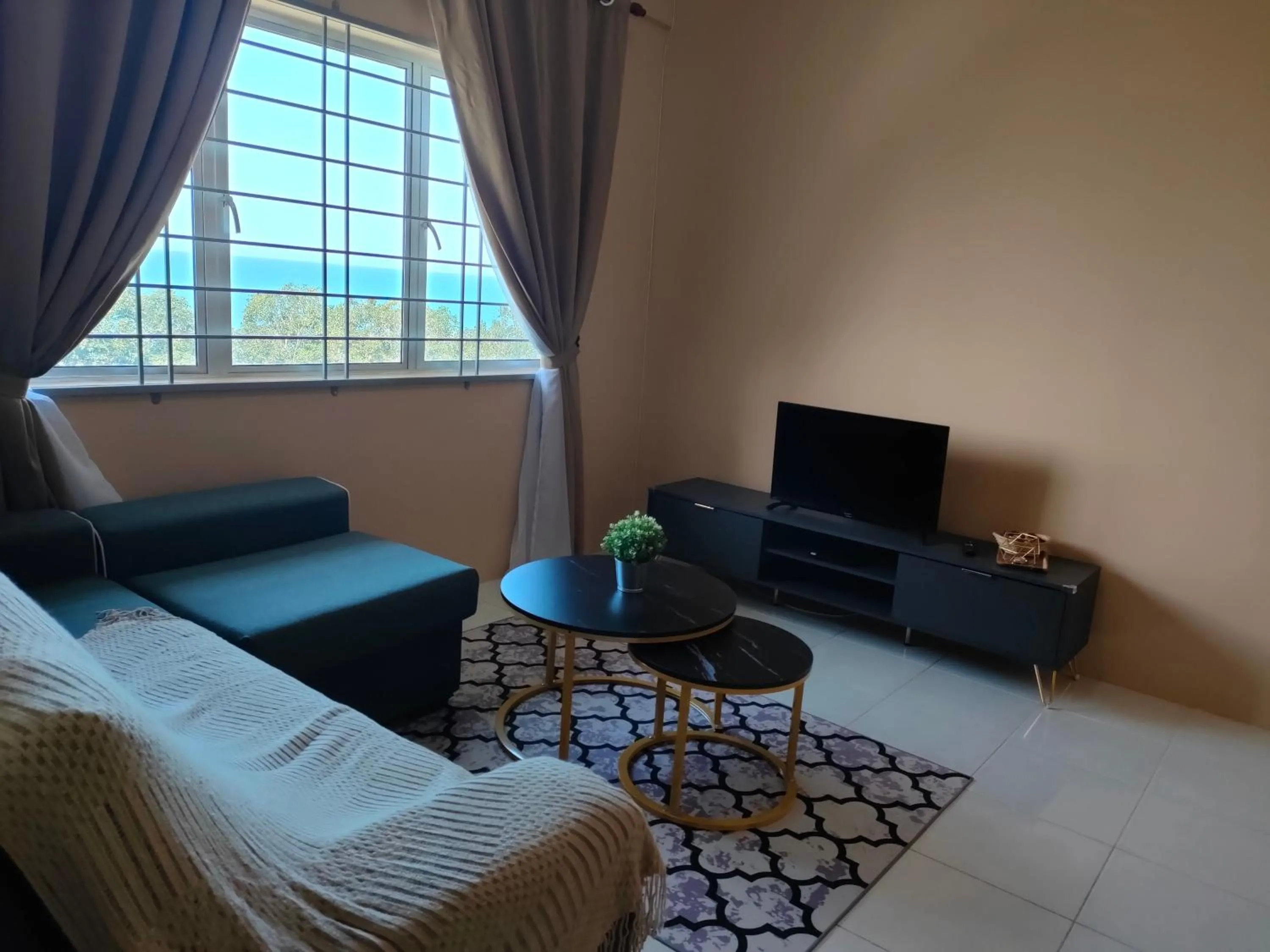 Living room in Sutra Damai Seaview