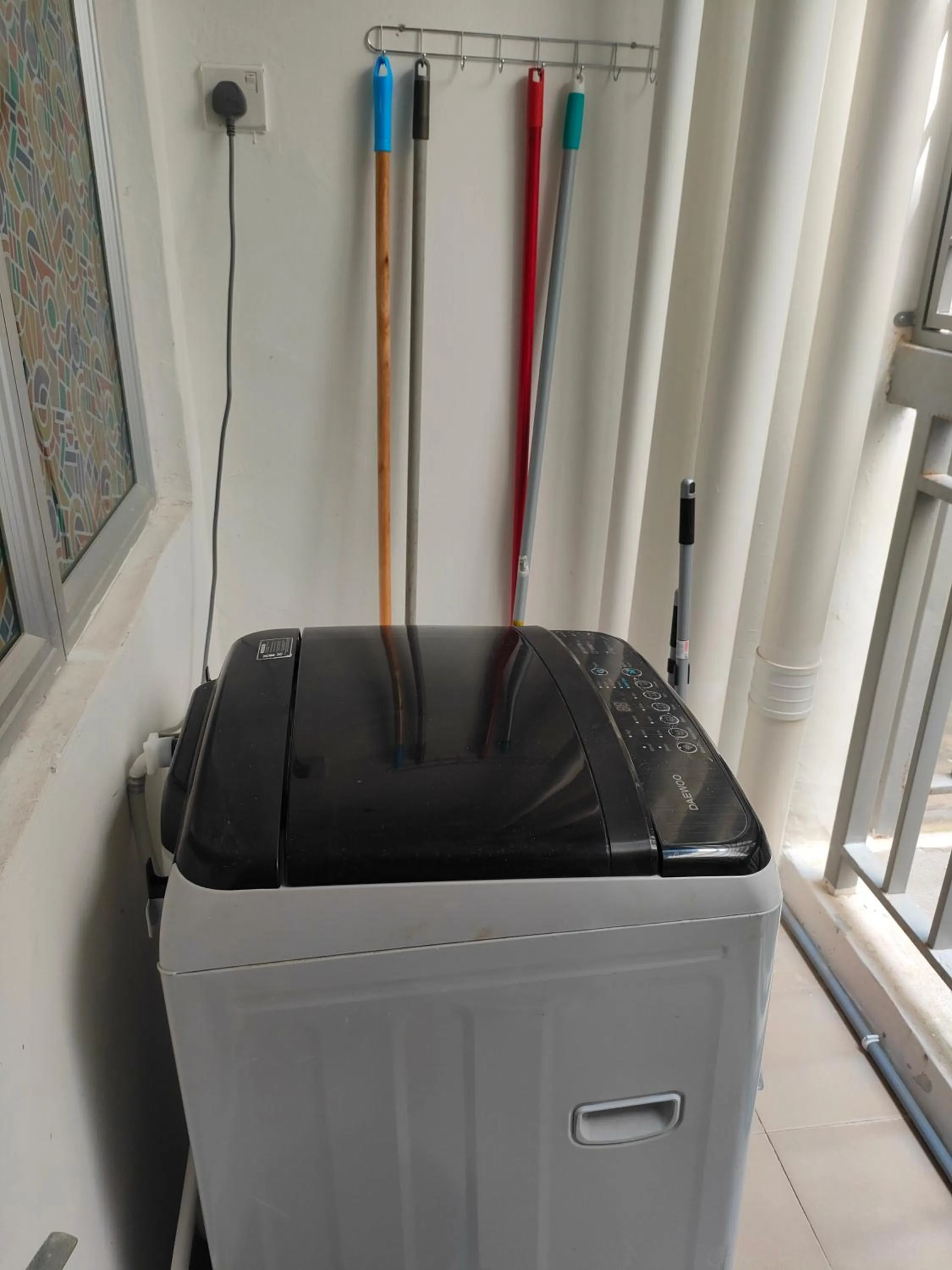 washing machine in Sutra Damai Seaview