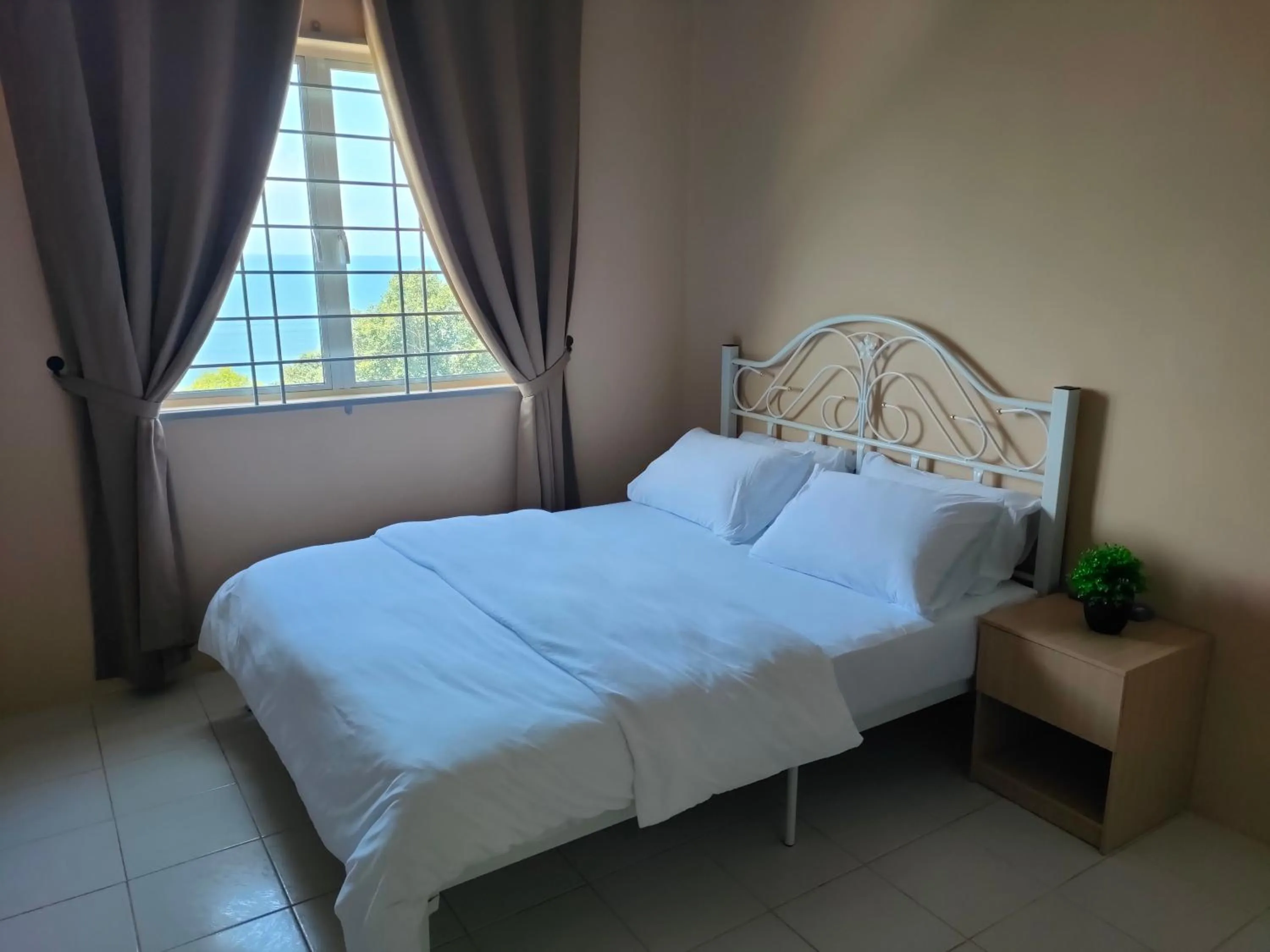 Bedroom, Bed in Sutra Damai Seaview