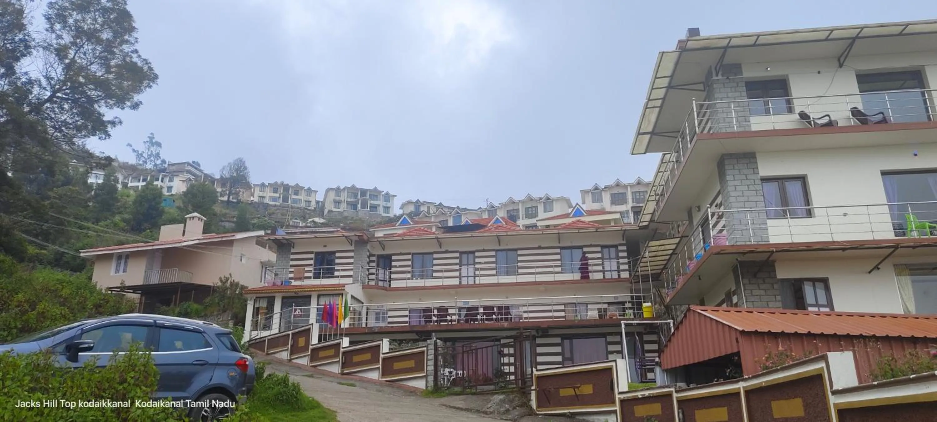 Street view in The Jacks Hilltop Resort Kodaikanal