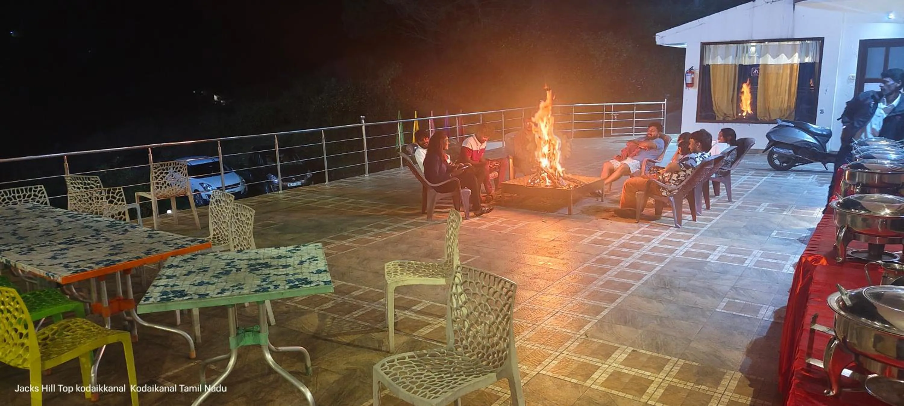 Night in The Jacks Hilltop Resort Kodaikanal