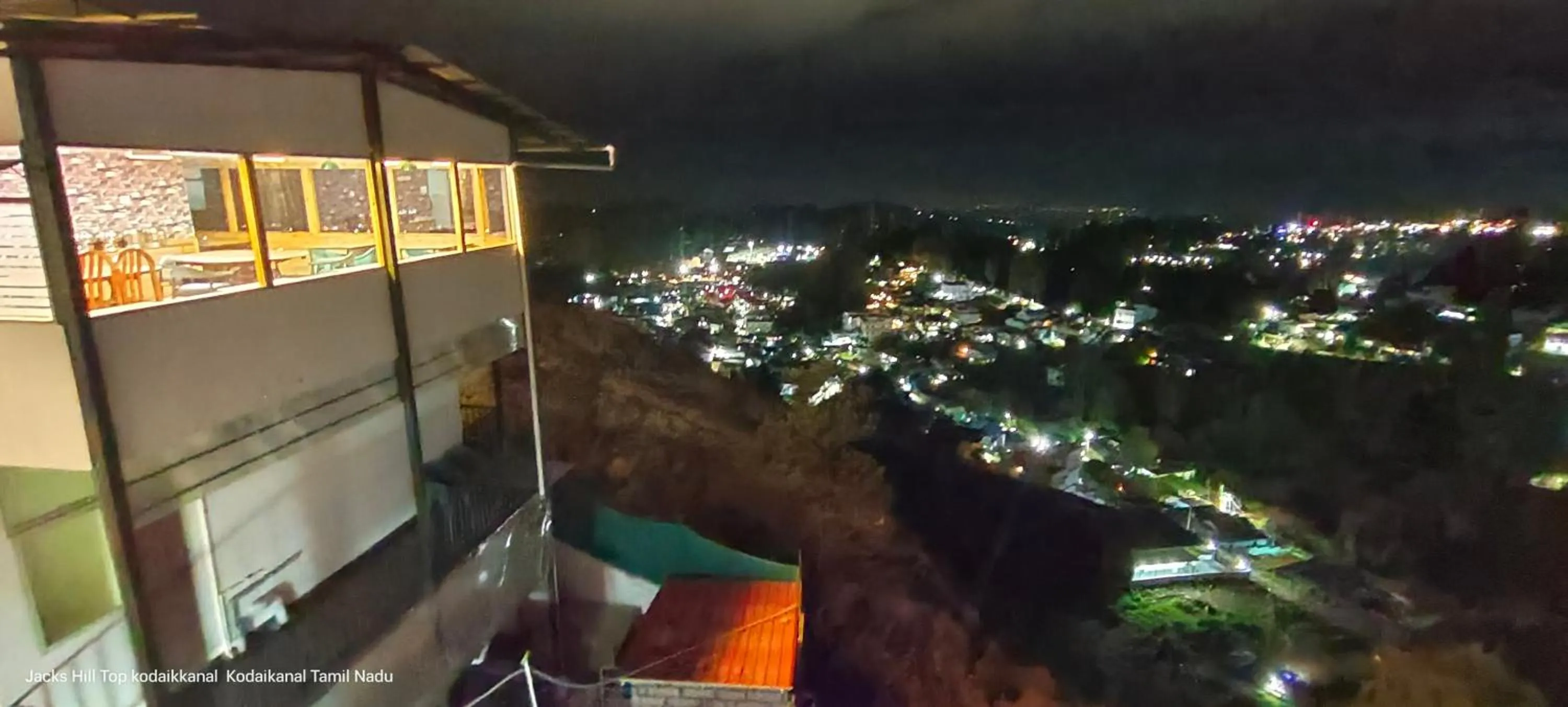 Night in The Jacks Hilltop Resort Kodaikanal