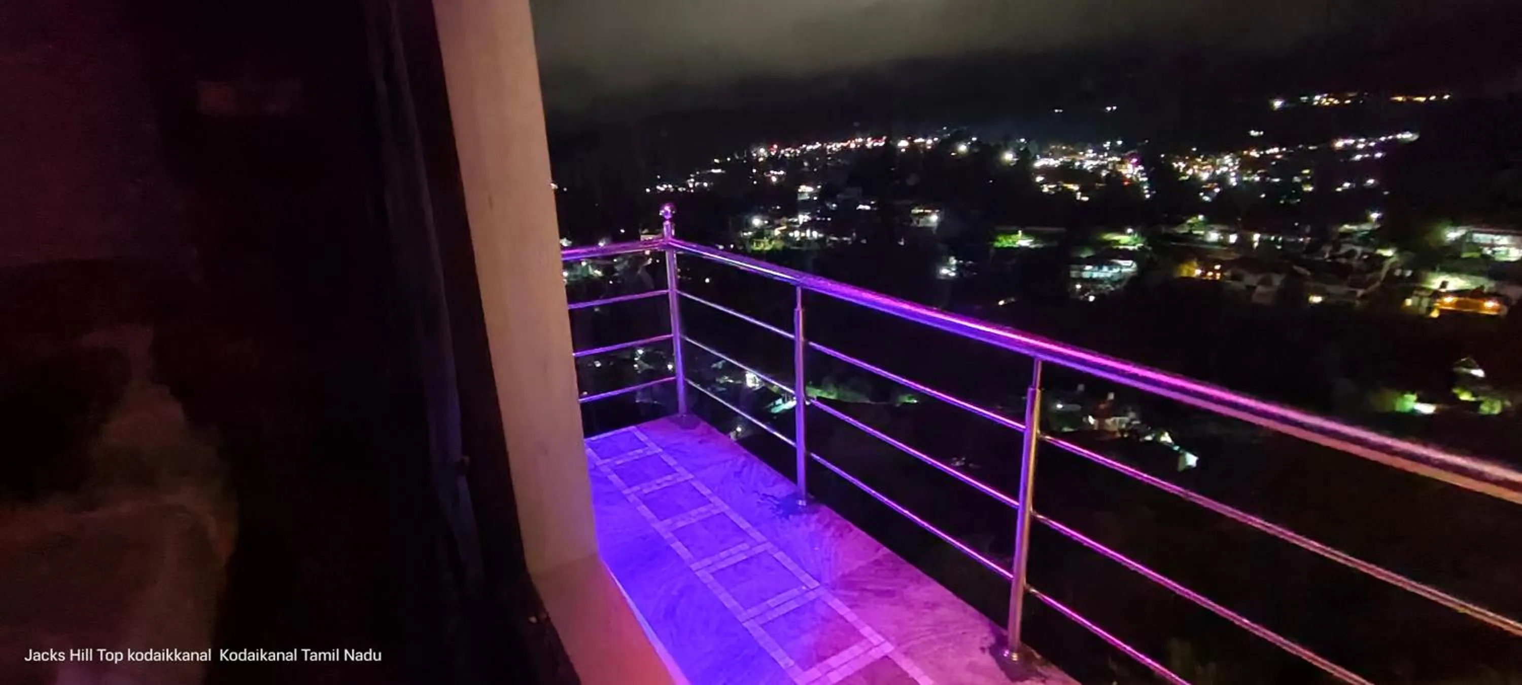 Night in The Jacks Hilltop Resort Kodaikanal
