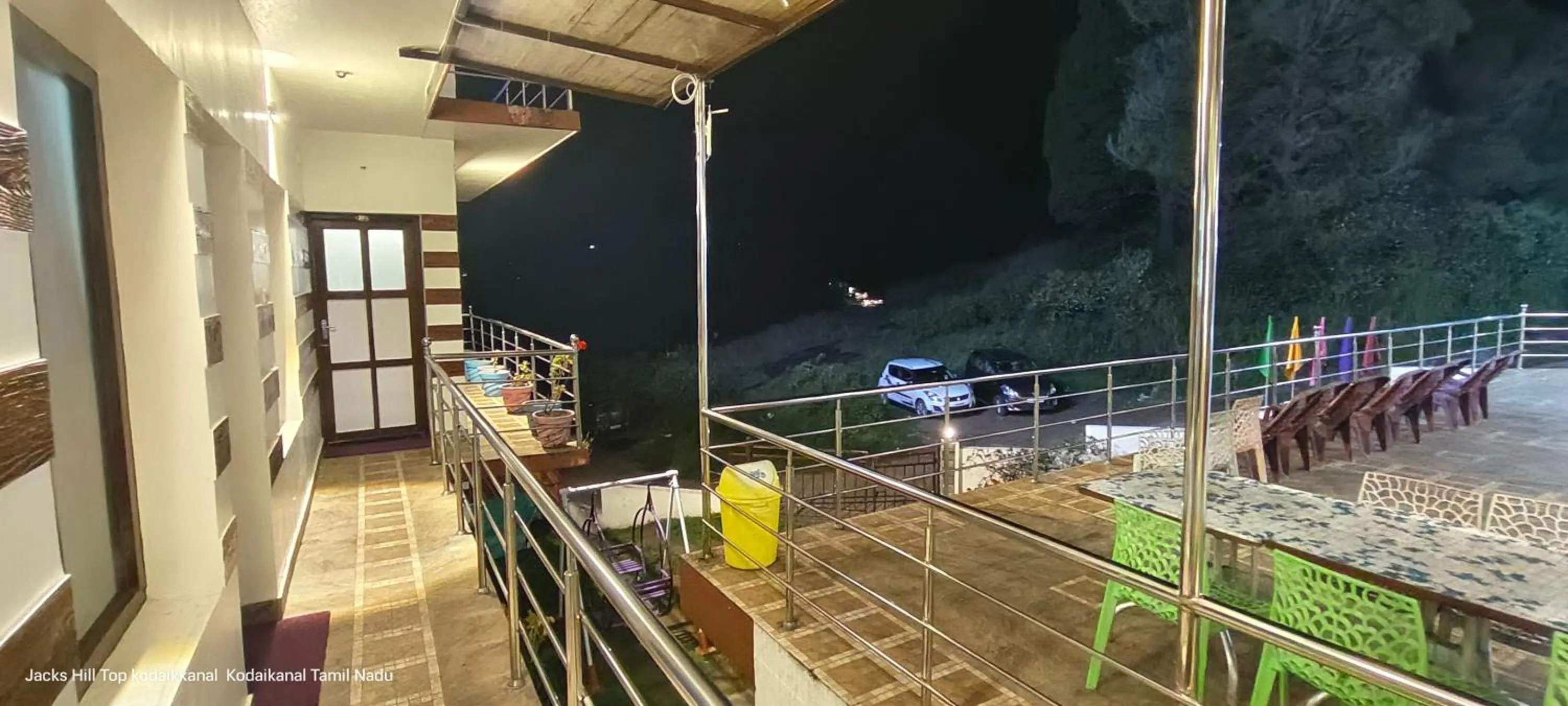 Night in The Jacks Hilltop Resort Kodaikanal