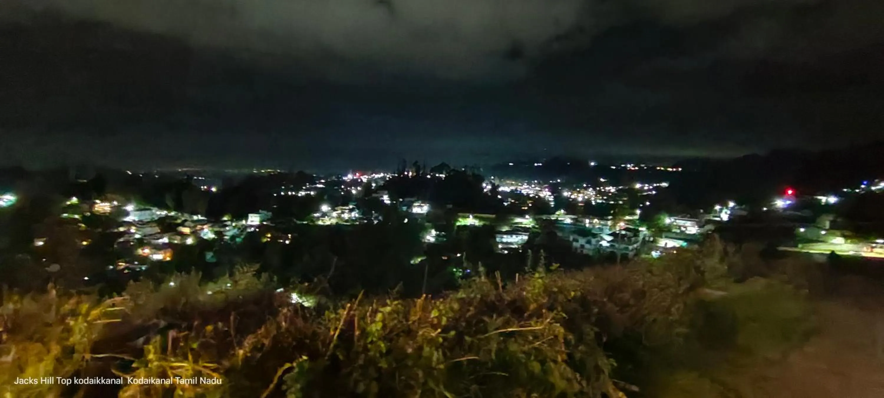 Night in The Jacks Hilltop Resort Kodaikanal