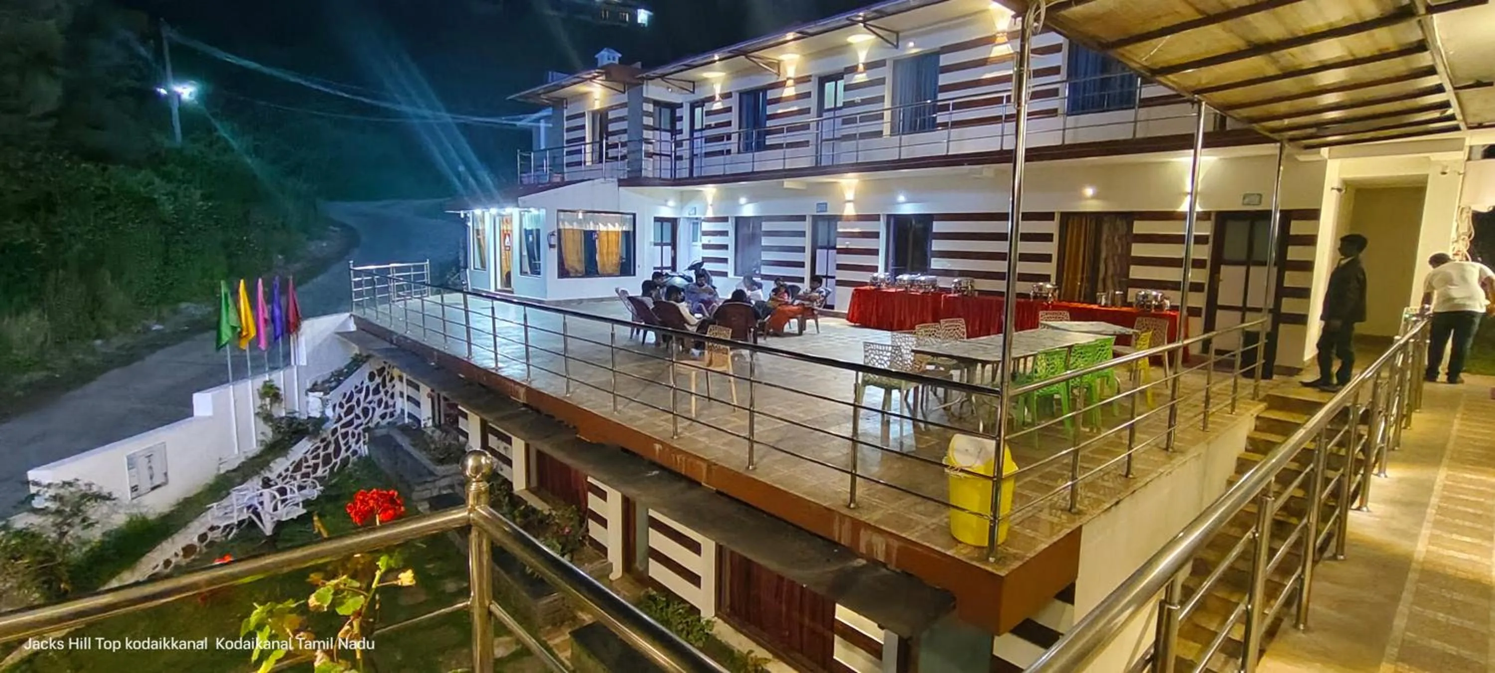 Night in The Jacks Hilltop Resort Kodaikanal