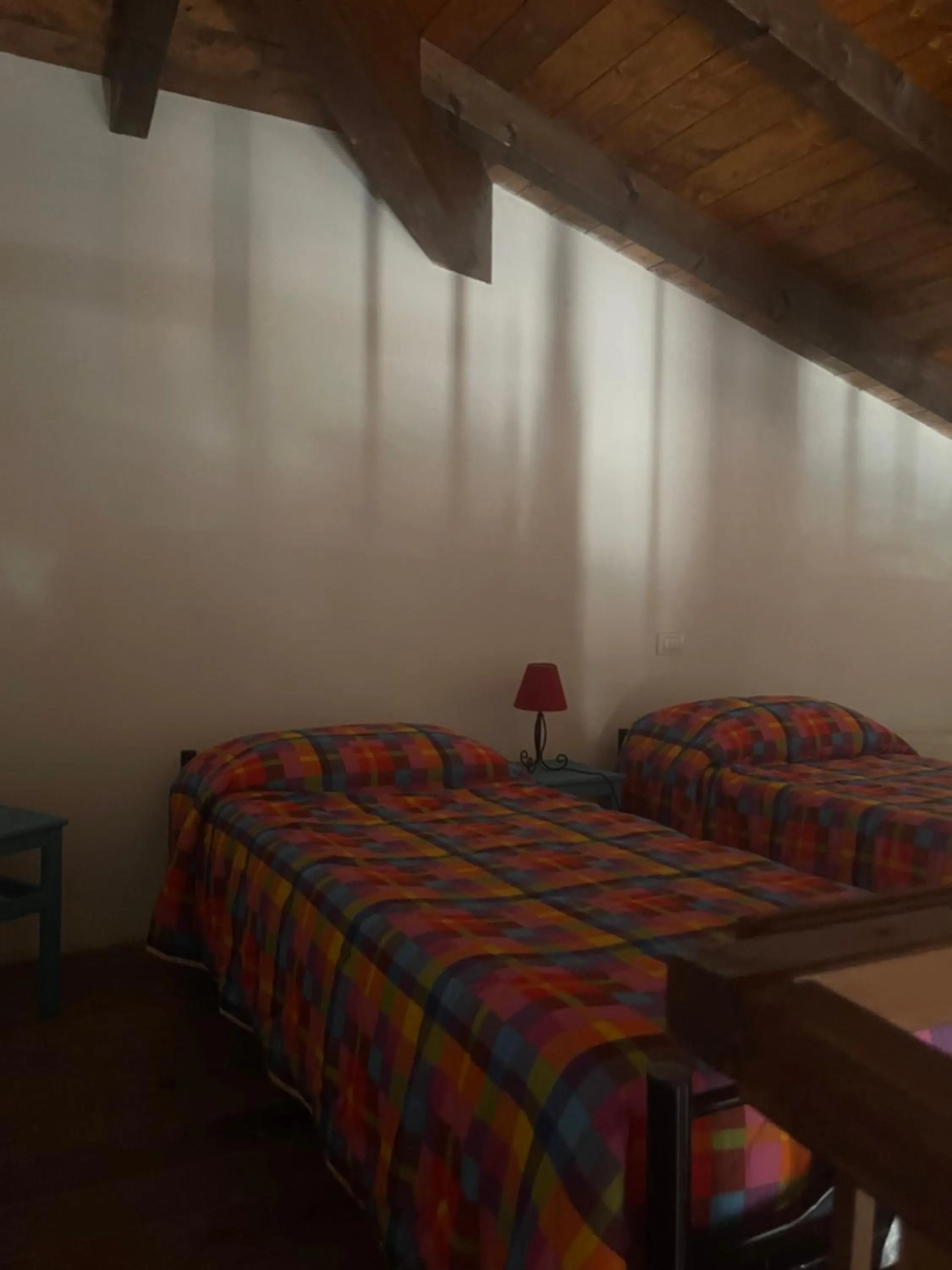 Bed in Hotel Su Nuraxi