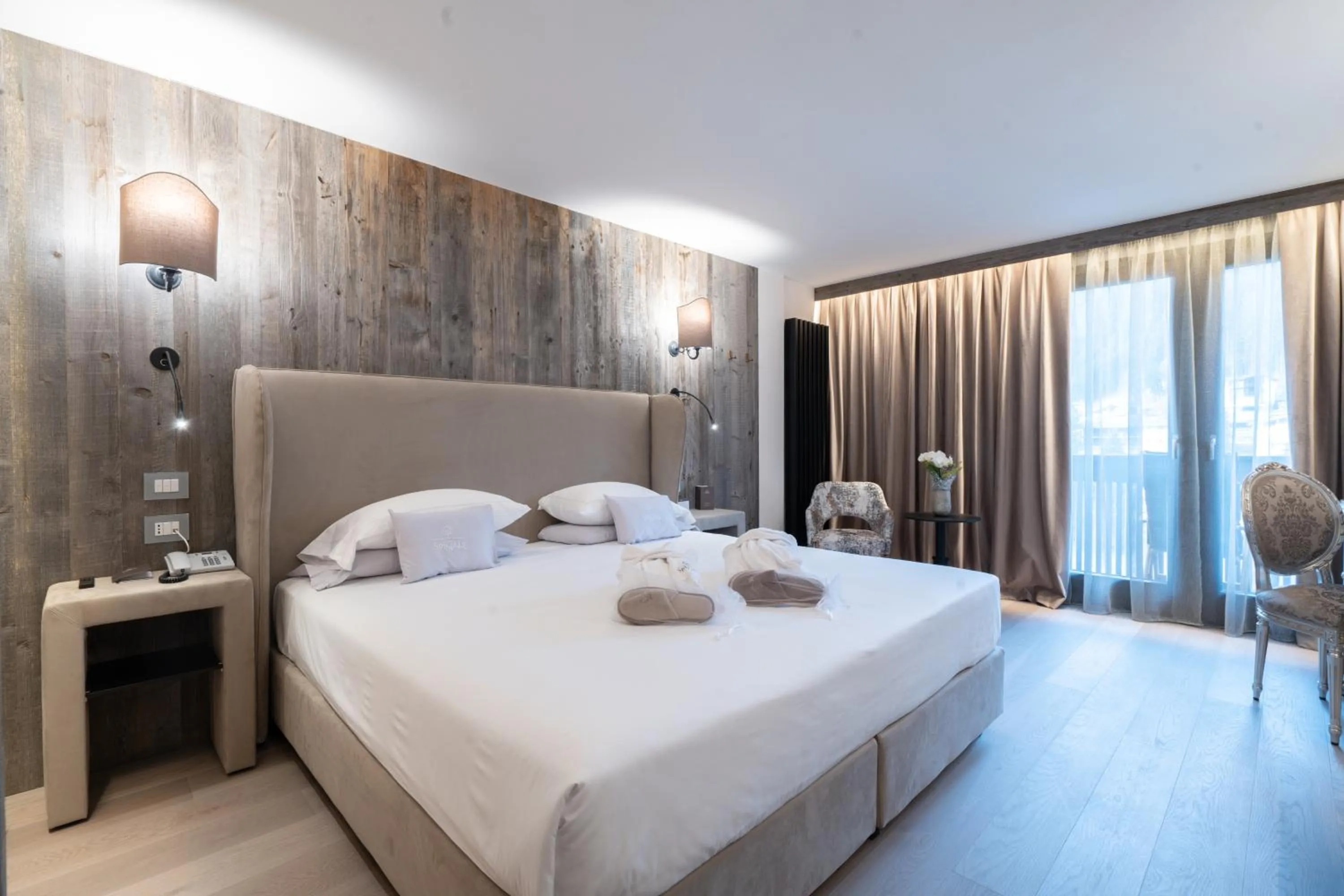 Bedroom, Bed in Hotel Spinale