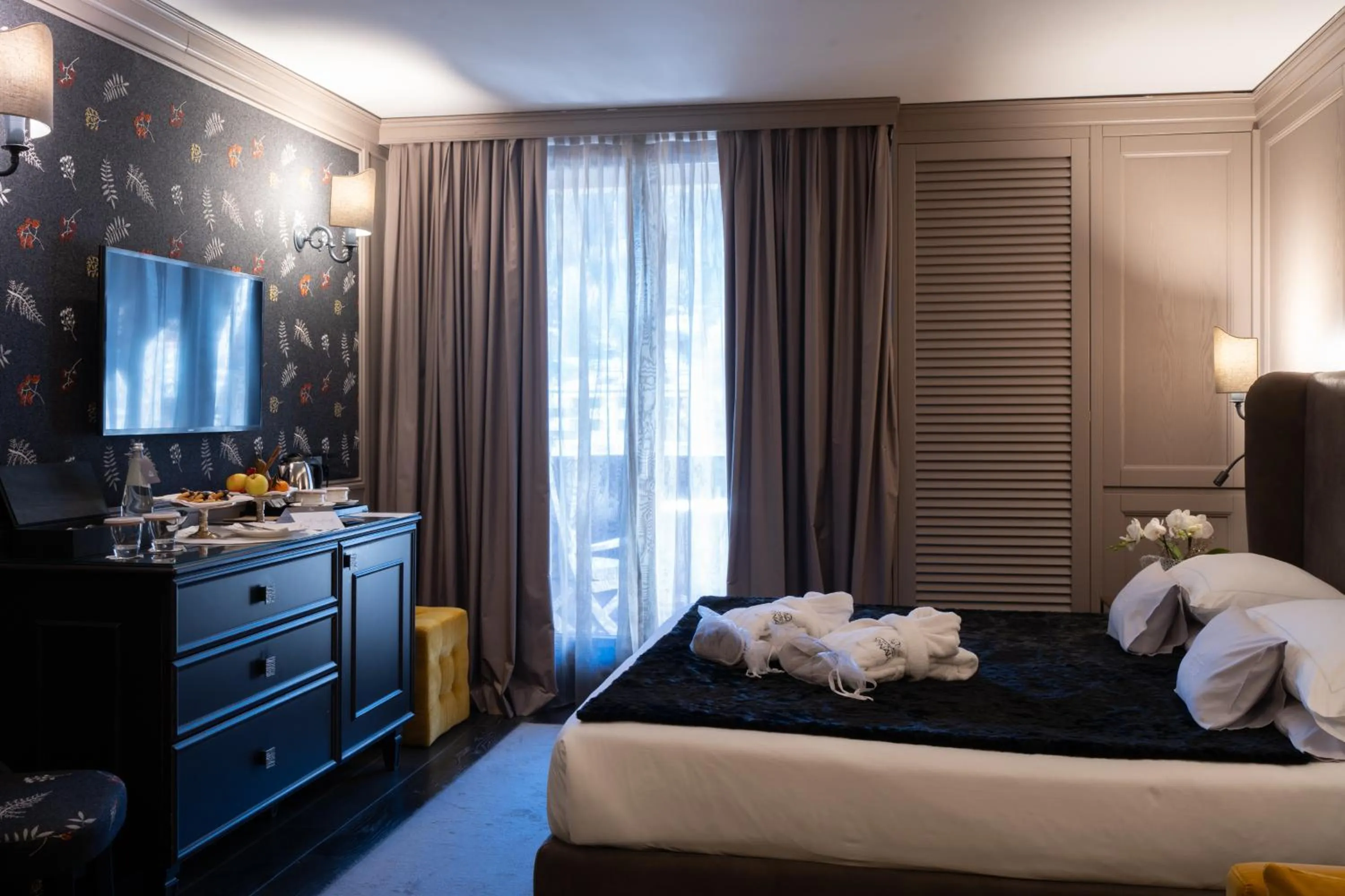 Bedroom, Bed in Hotel Spinale