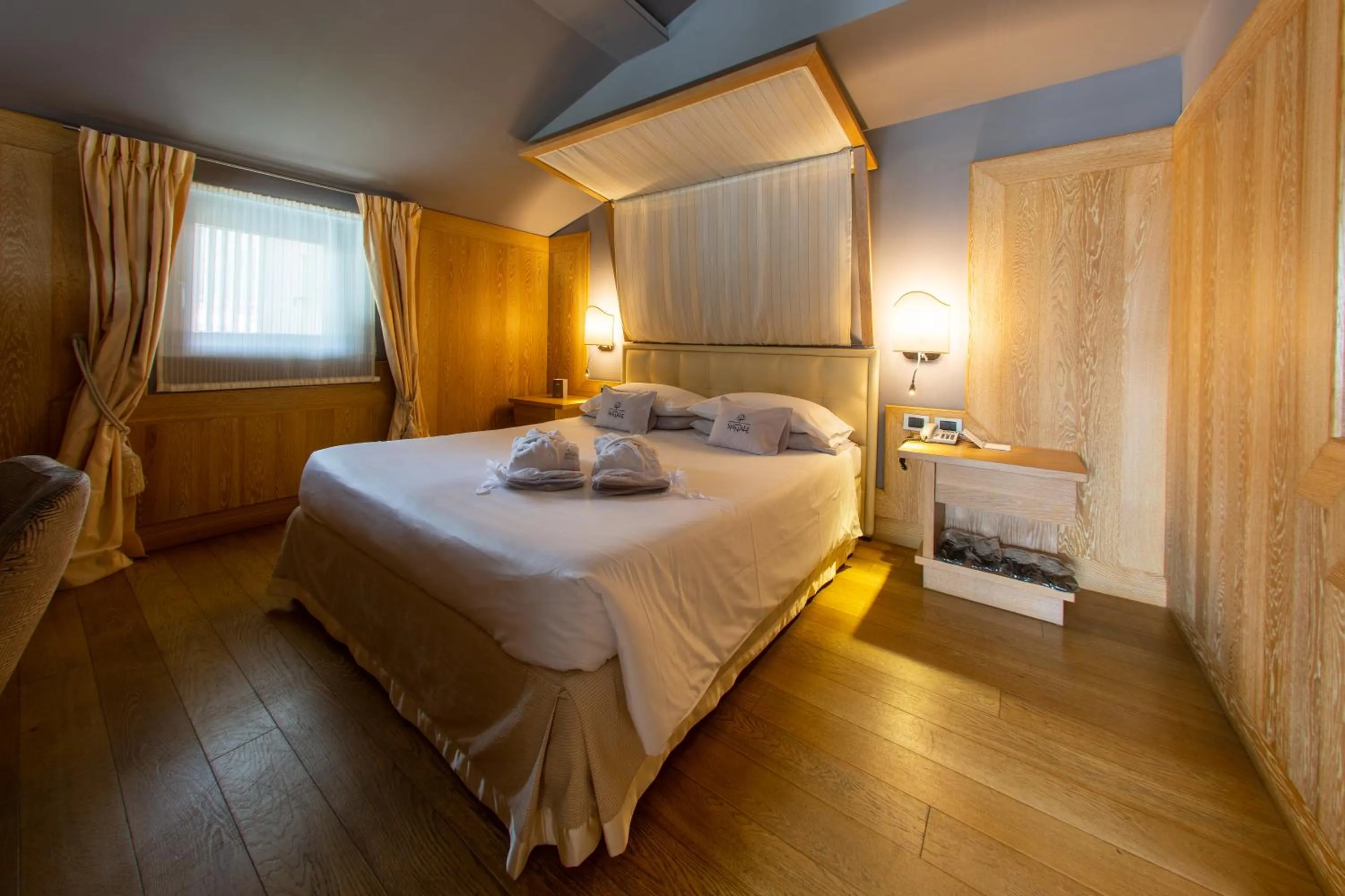 Bedroom, Bed in Hotel Spinale