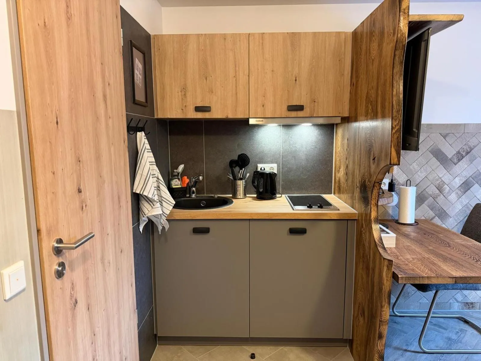 Coffee/tea facilities in Aparthotel Fairschlafen Minden