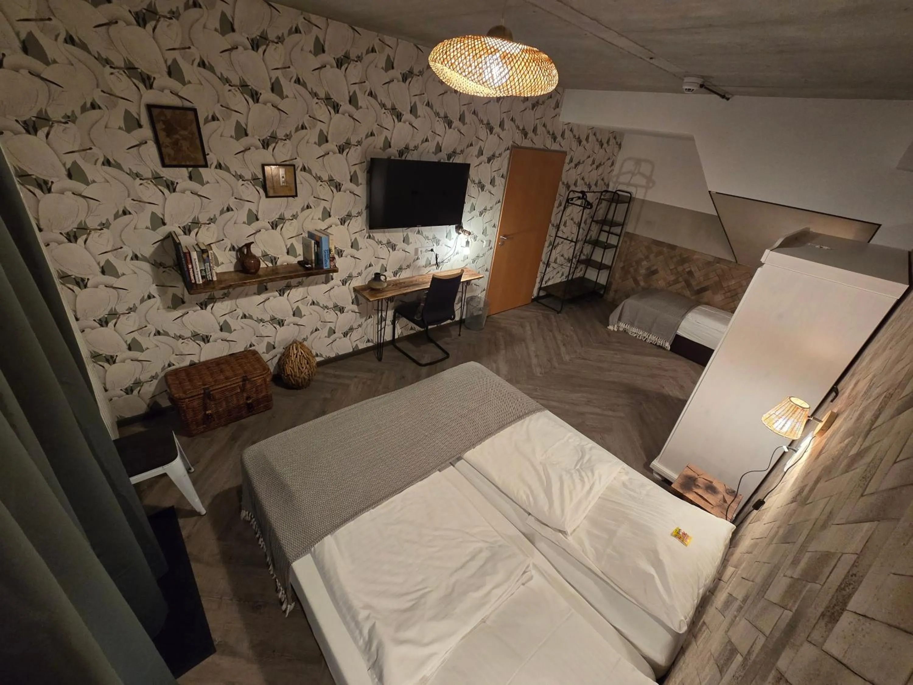 TV and multimedia, Bed in Aparthotel Fairschlafen Minden