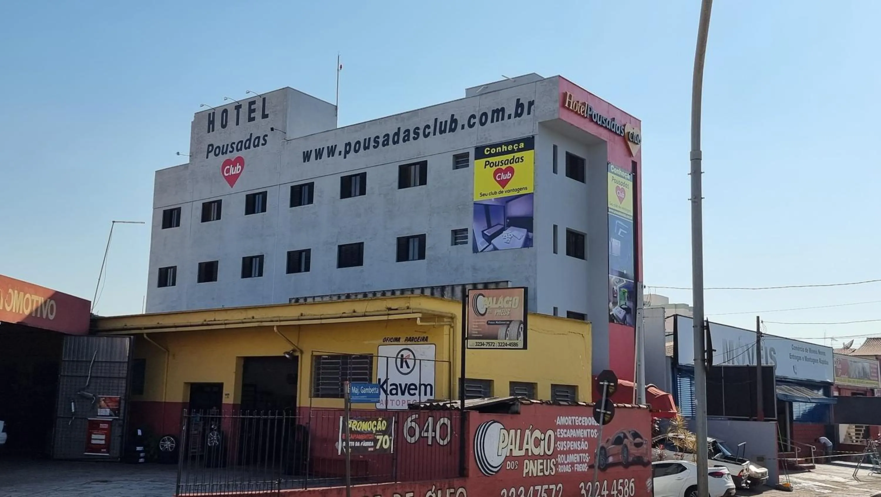 Property building in Hotel Pousadas Club