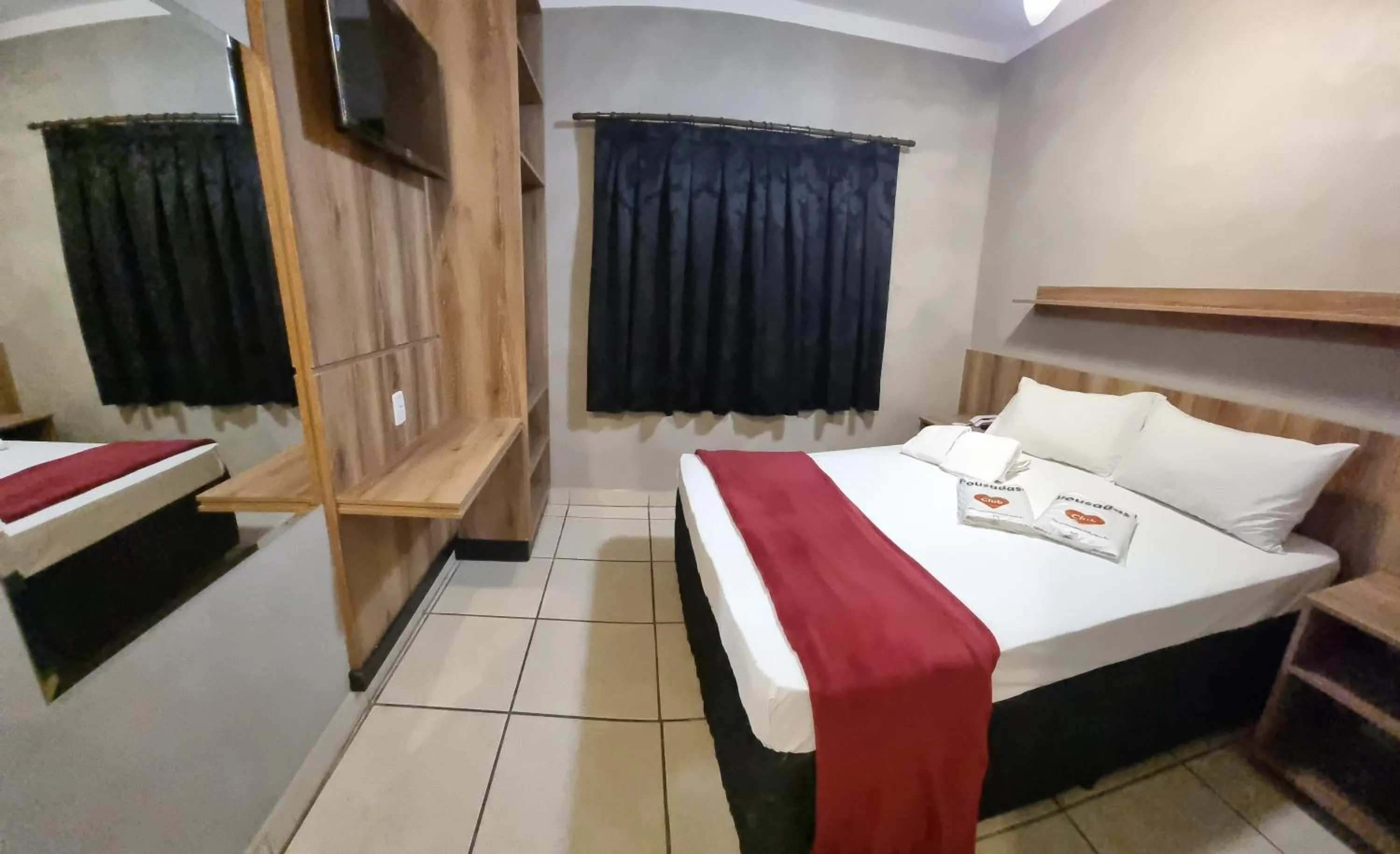 Bed in Hotel Pousadas Club