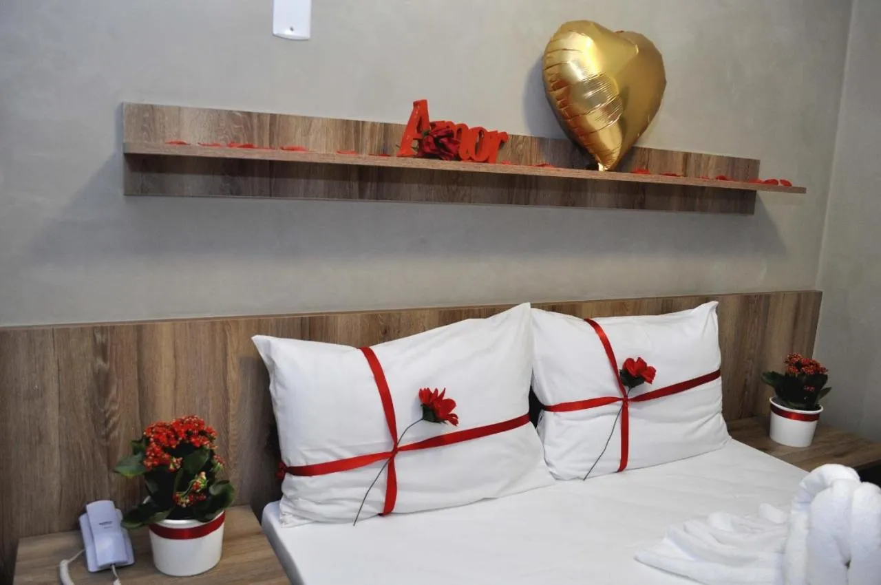 Bed in Hotel Pousadas Club