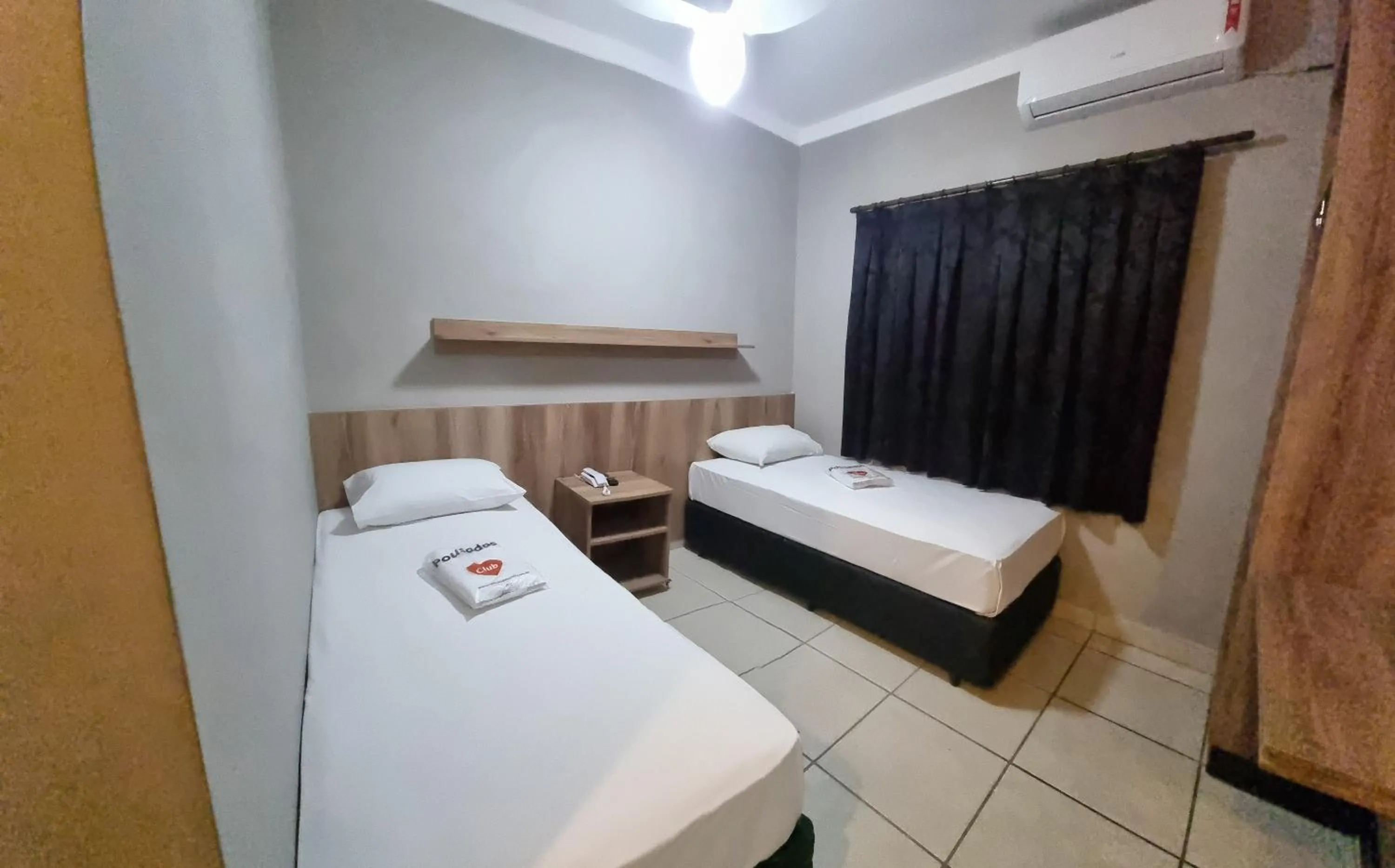 Bed in Hotel Pousadas Club
