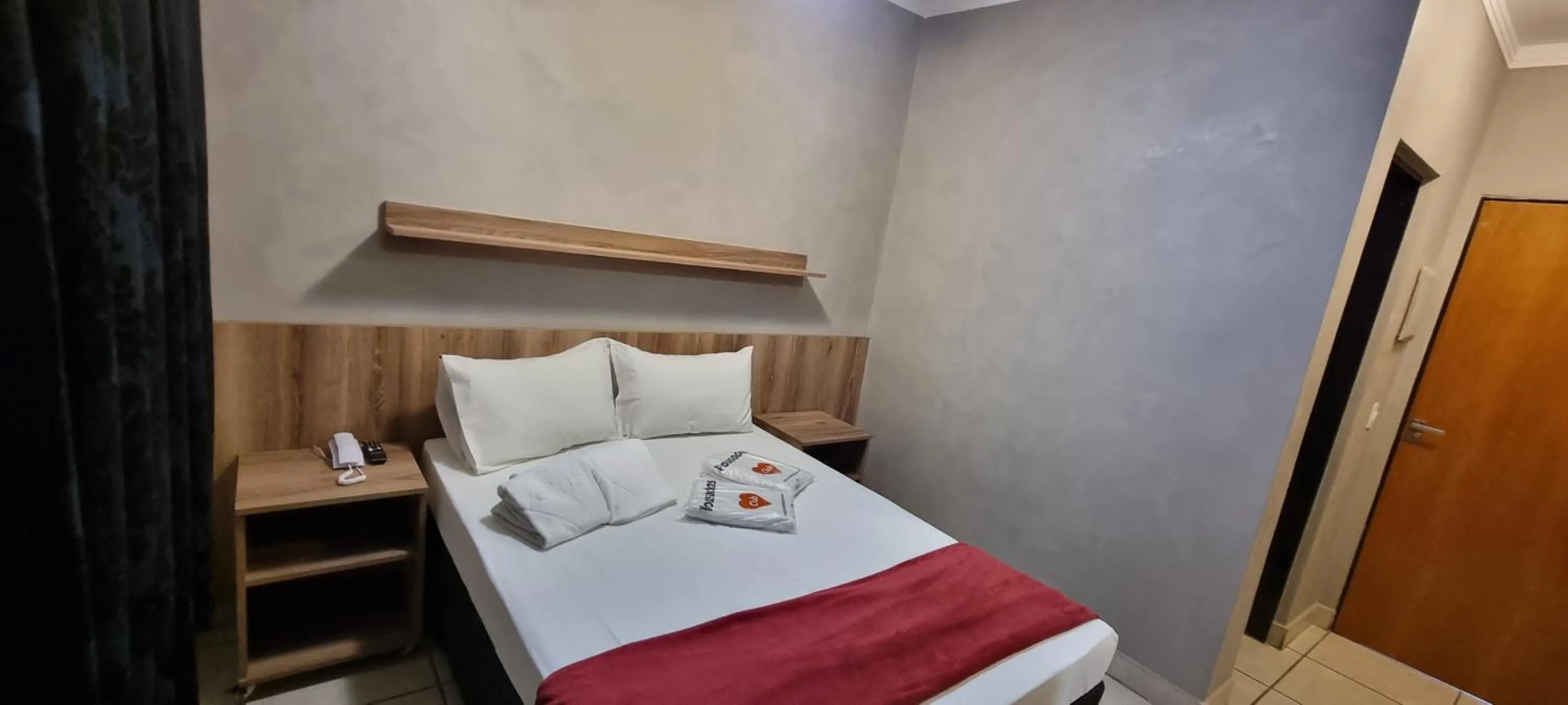 Bed in Hotel Pousadas Club