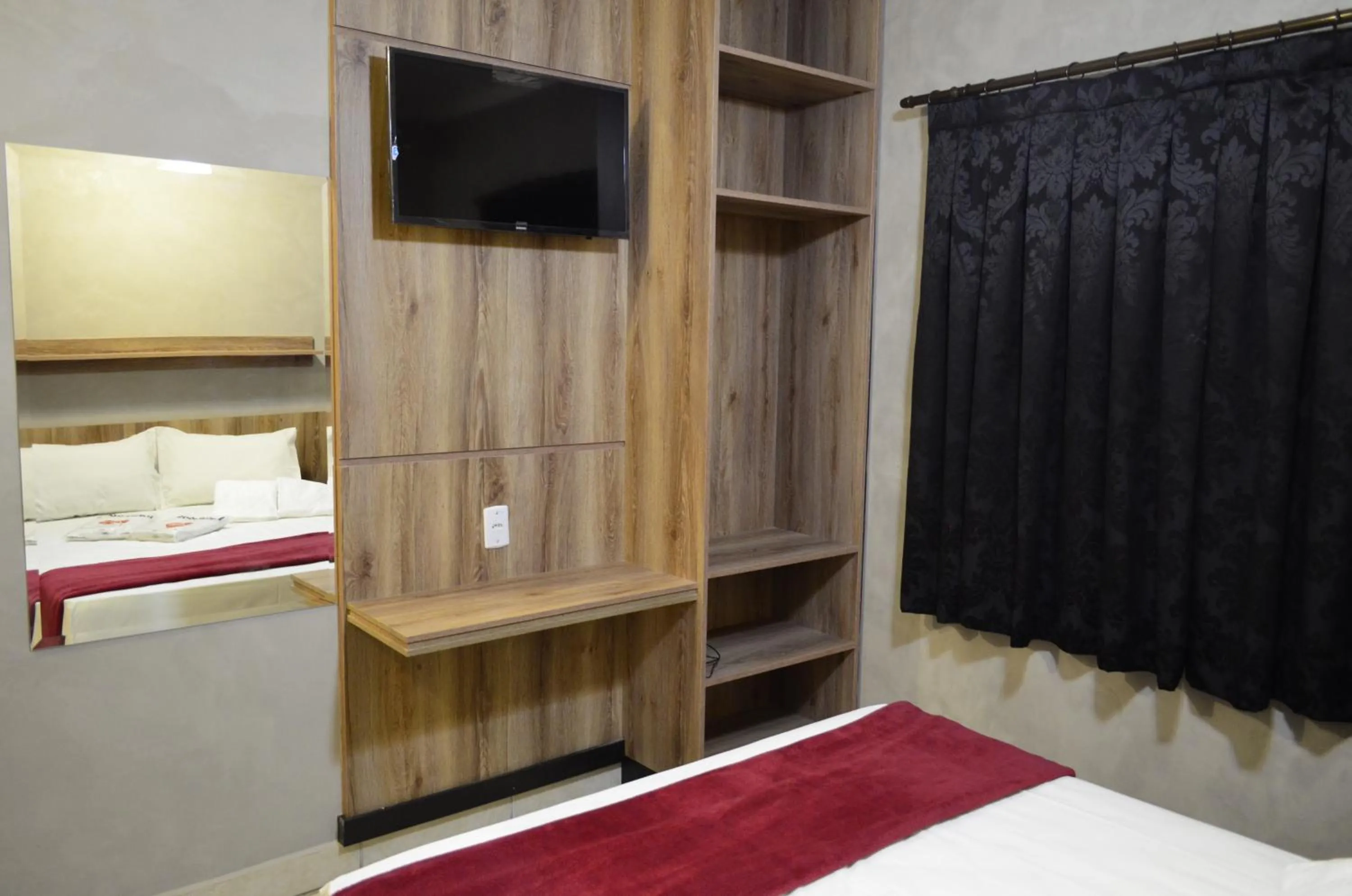 TV and multimedia, Bed in Hotel Pousadas Club
