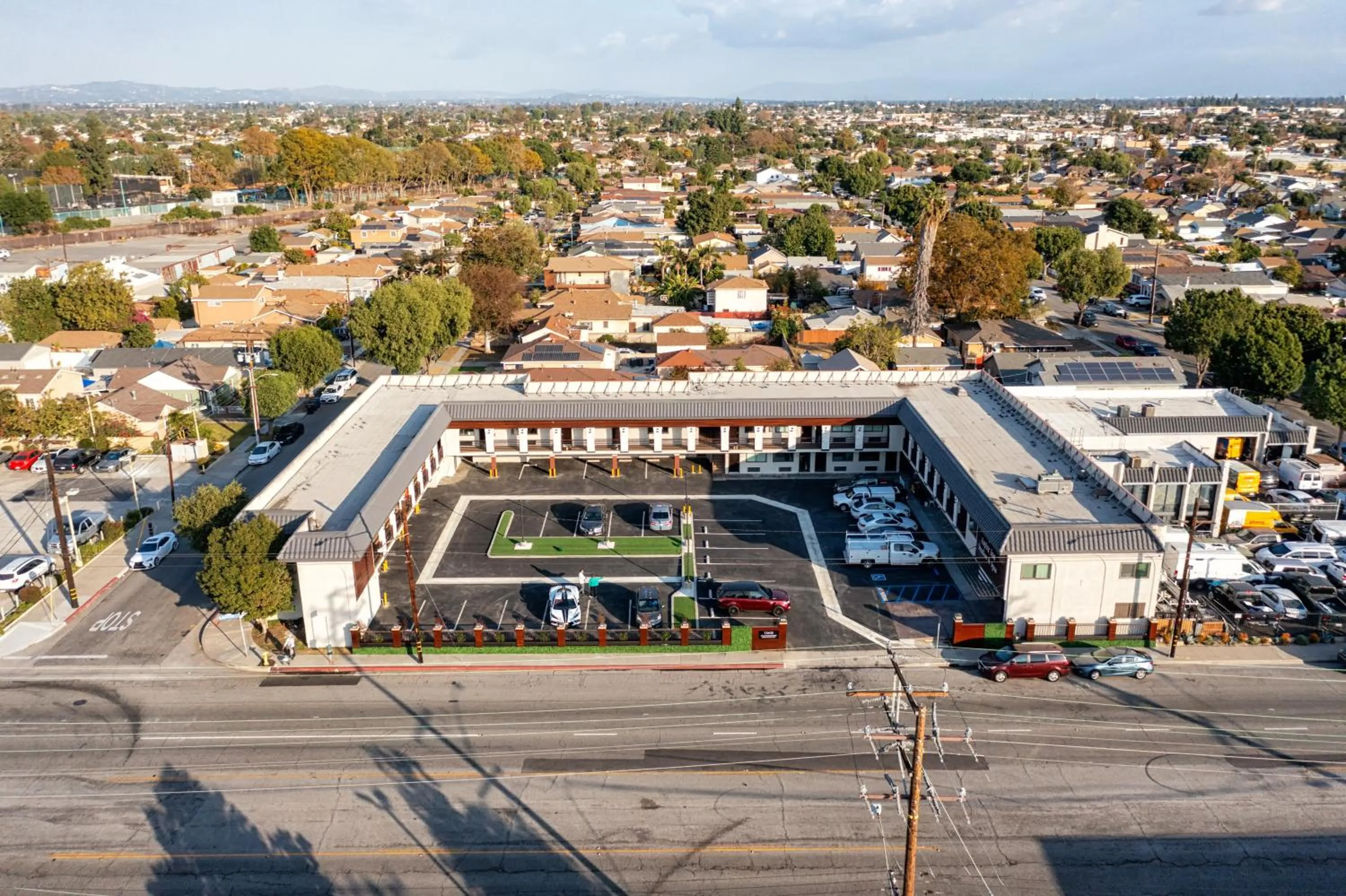 Property building in Aspire Inn Studios & Spas