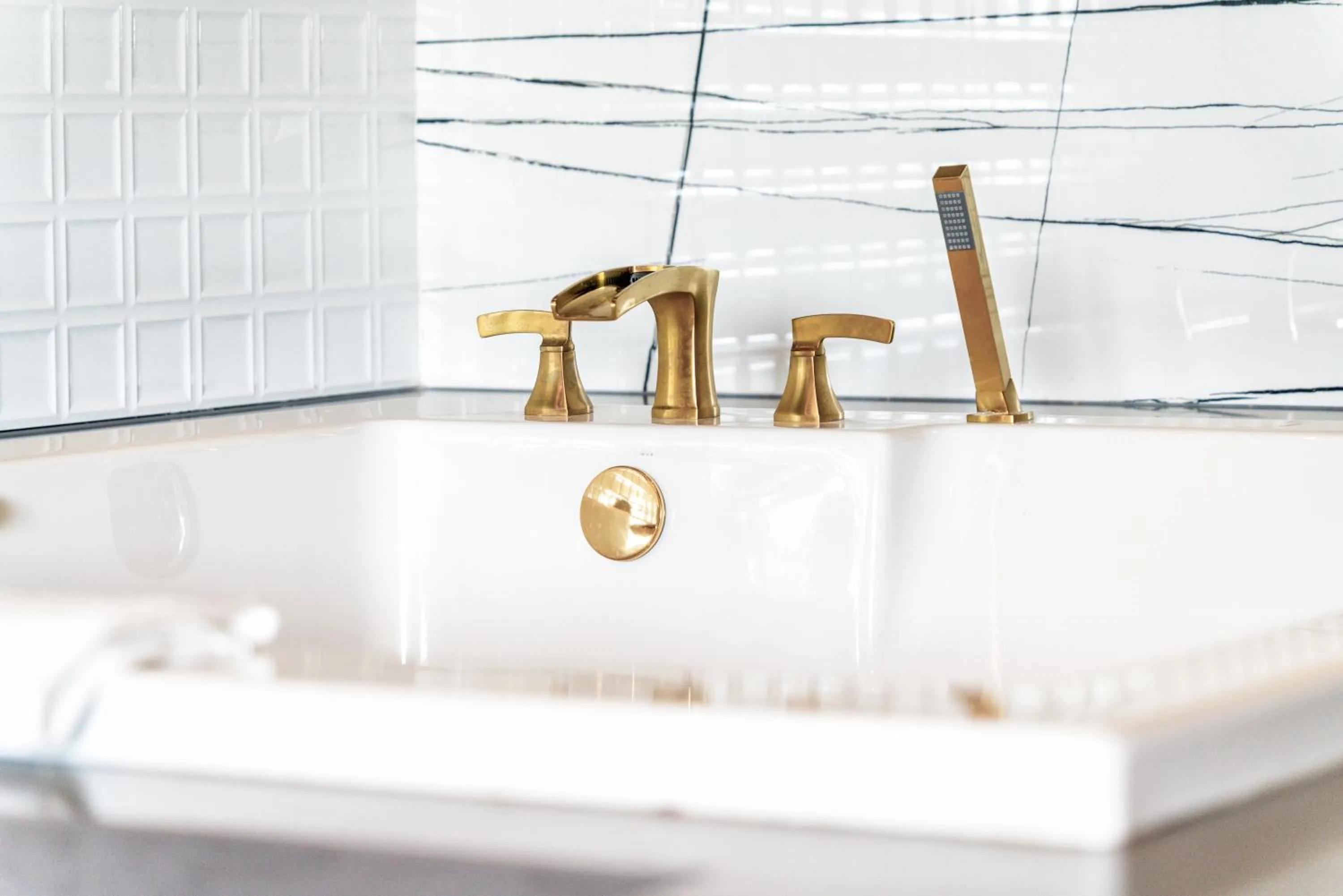 Bathroom in Aspire Inn Studios & Spas